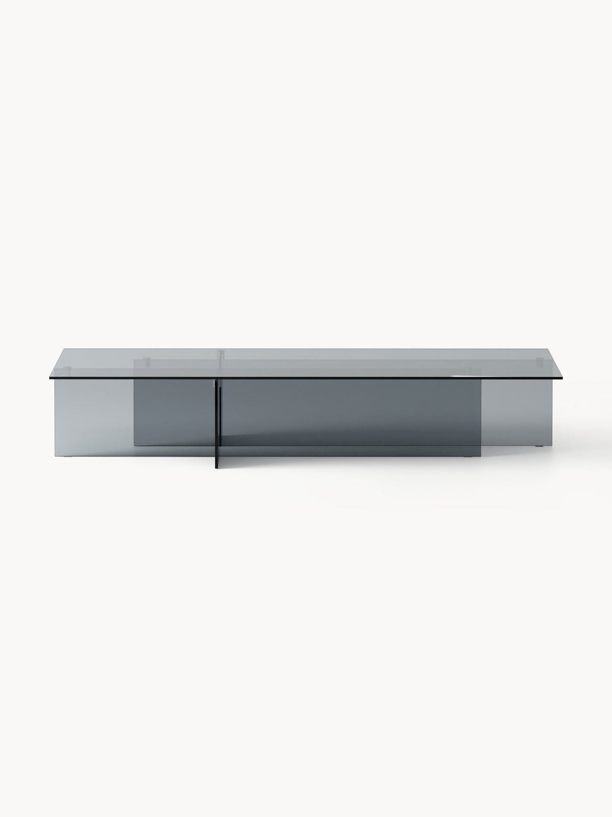 Warehamy Anouk Large Glass Coffee Table (W 160 cm)
