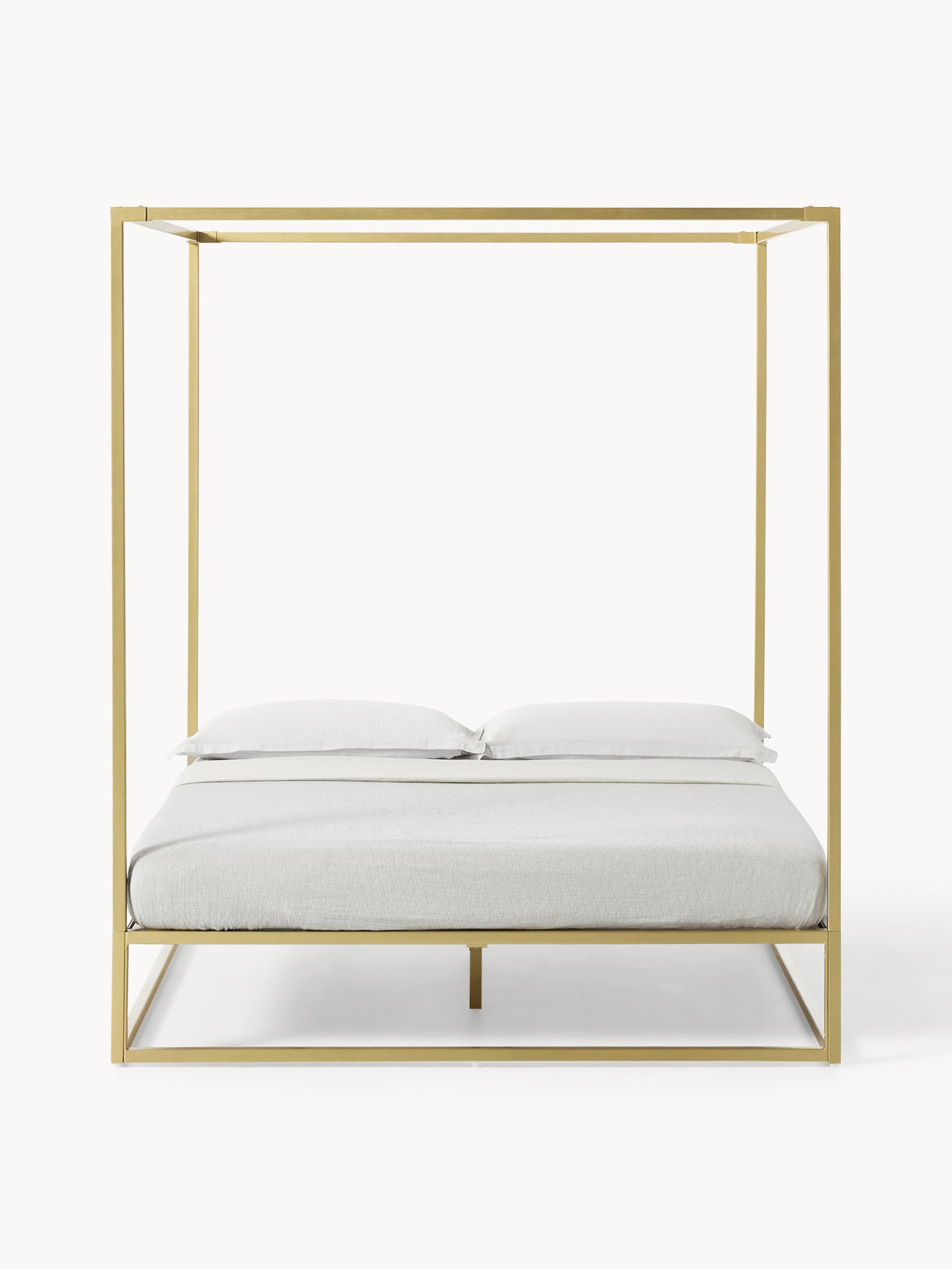 Warehamy Belle Bed in Metal, Four-Poster
