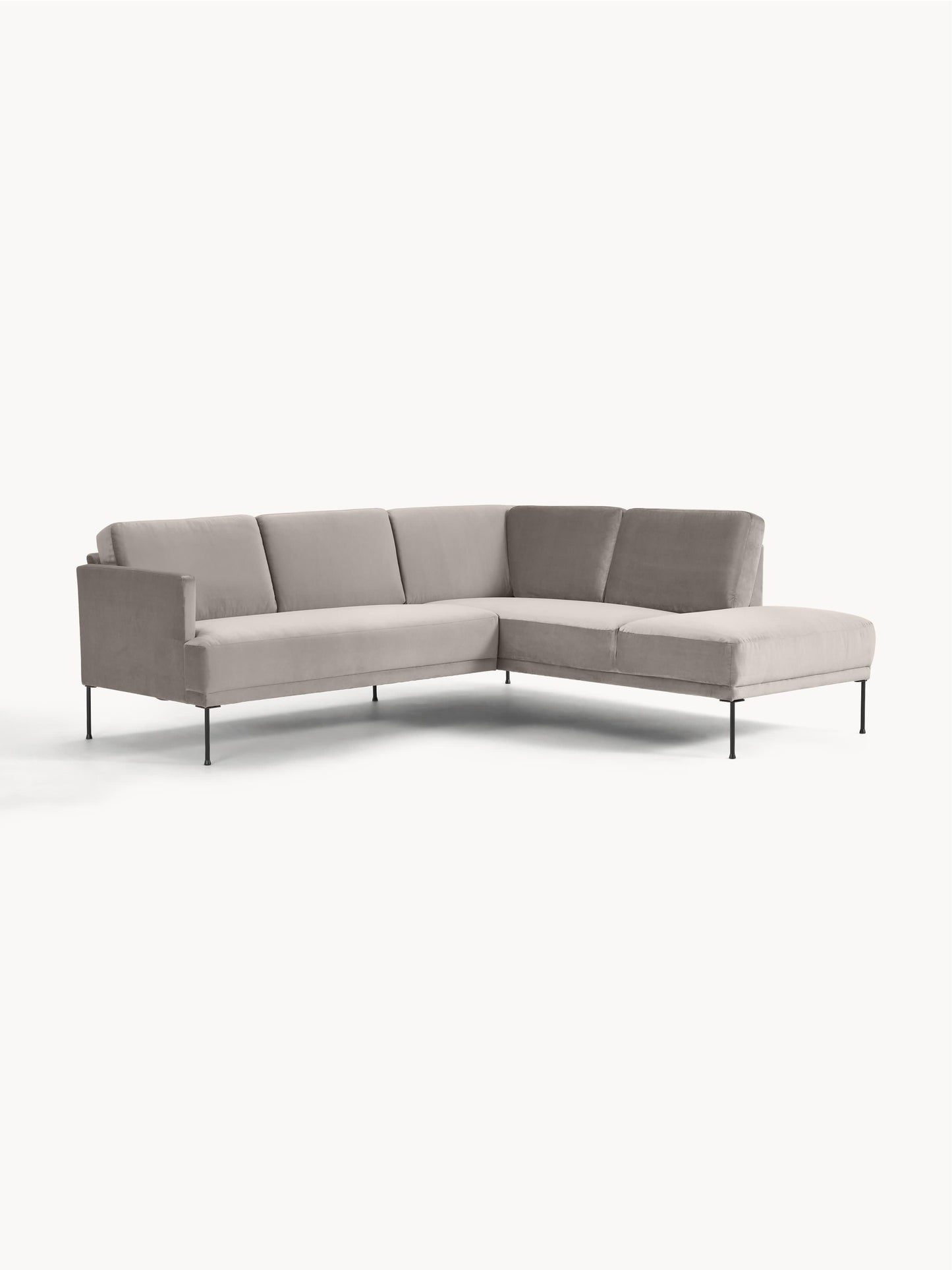 Warehamy Fluente Velvet Sofa (Corner)