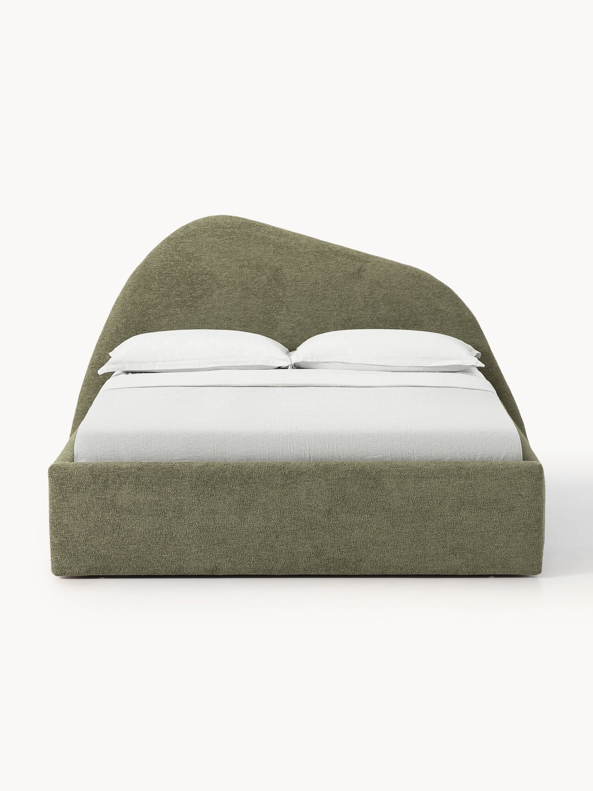 Warehamy Gary Upholstered Bouclé Bed