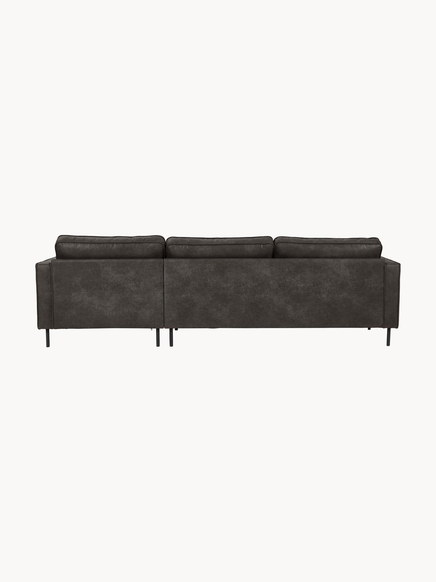 Warehamy Hunter 3-Seater Leather Corner Sofa