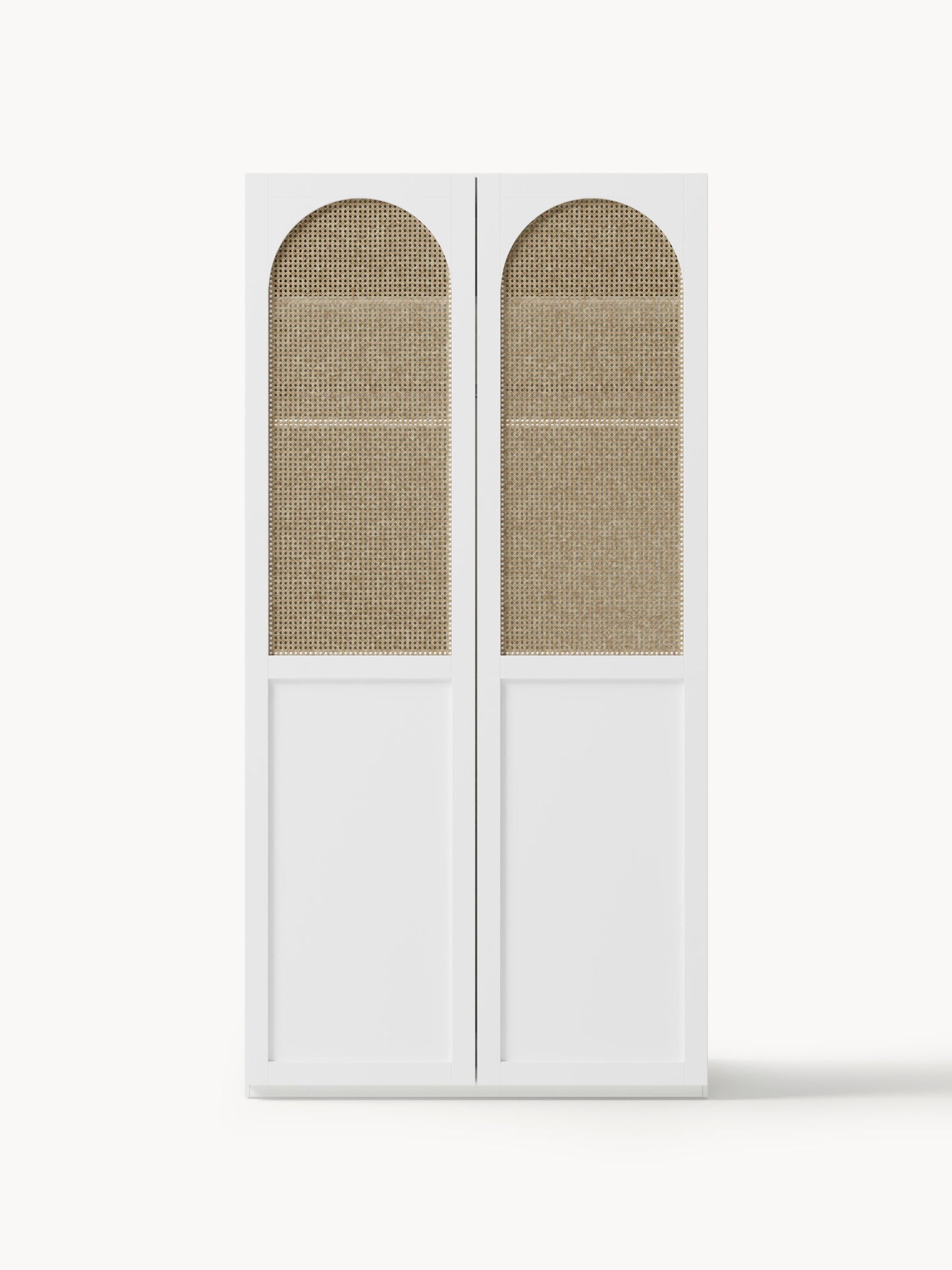 Warehamy Jeanne Hinged-Door Modular Wardrobe, 100 cm Wide, in Various Sizes