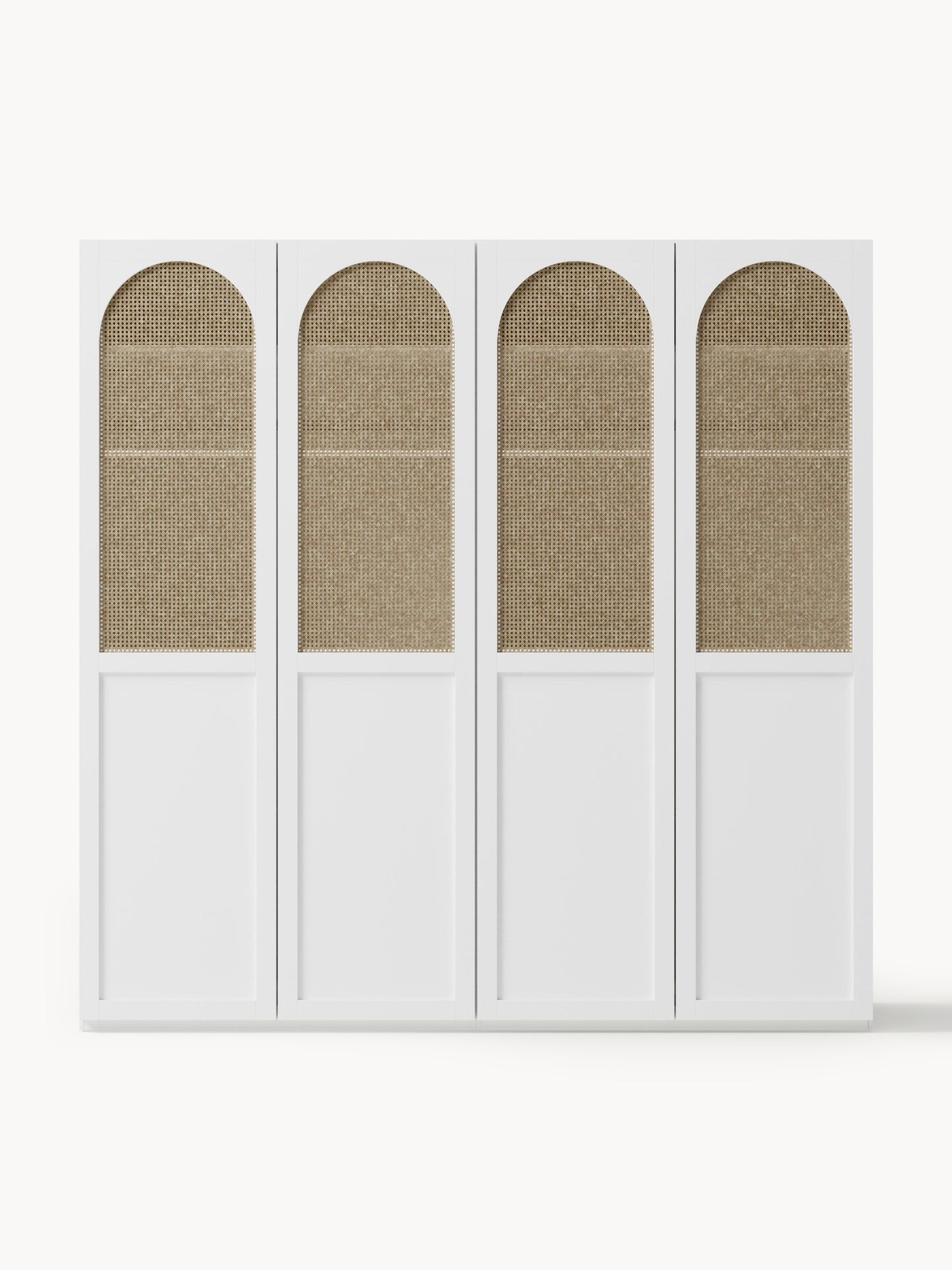 Warehamy Jeanne Hinged-Door Modular Wardrobe, 200 cm Wide, in Various Sizes
