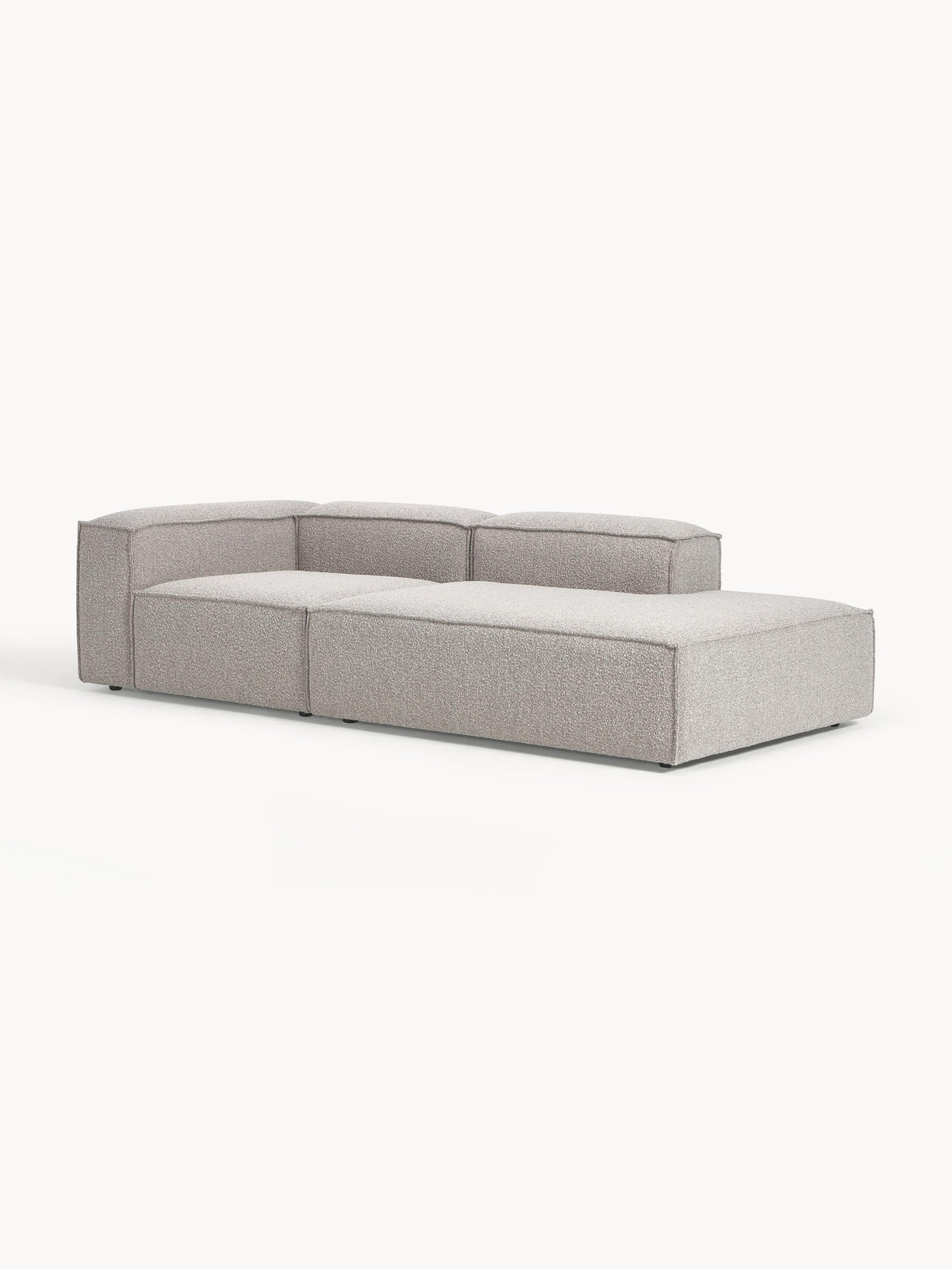 Warehamy Lennon Bouclé Modular Ottoman