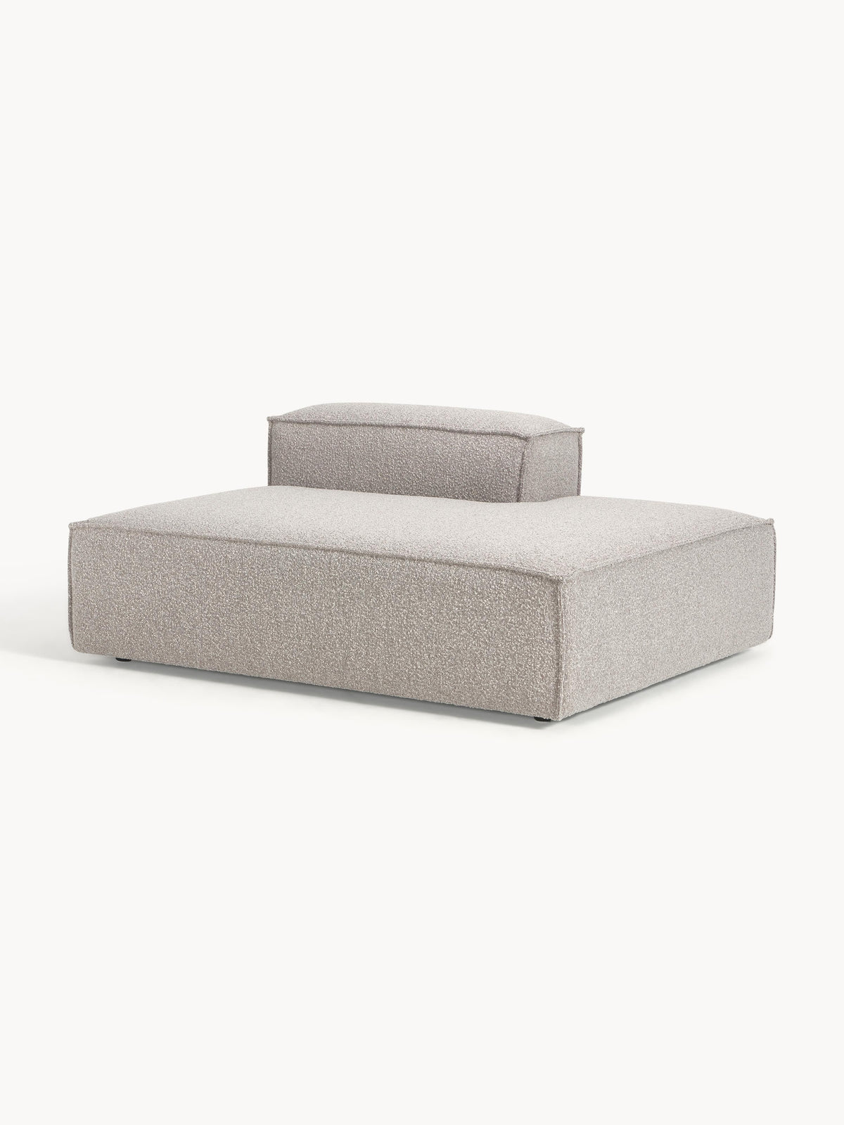 Warehamy Lennon Bouclé Ottoman Section