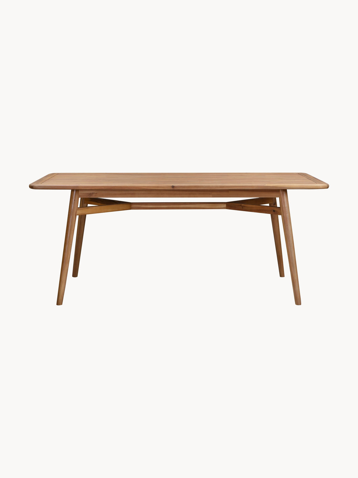 Warehamy Marc Acacia Wood Table for the Garden, 180 x 90 cm