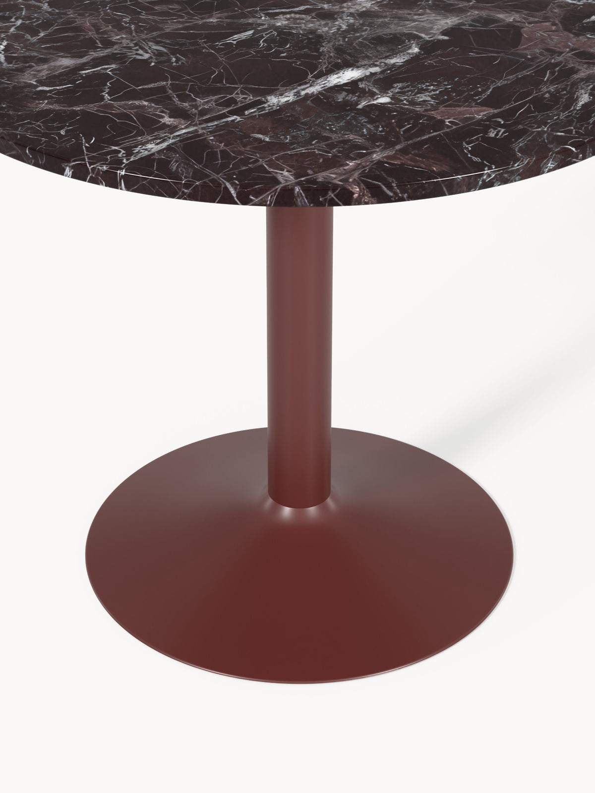 Warehamy Miley Marble Round Dining Table, Ø 90 cm