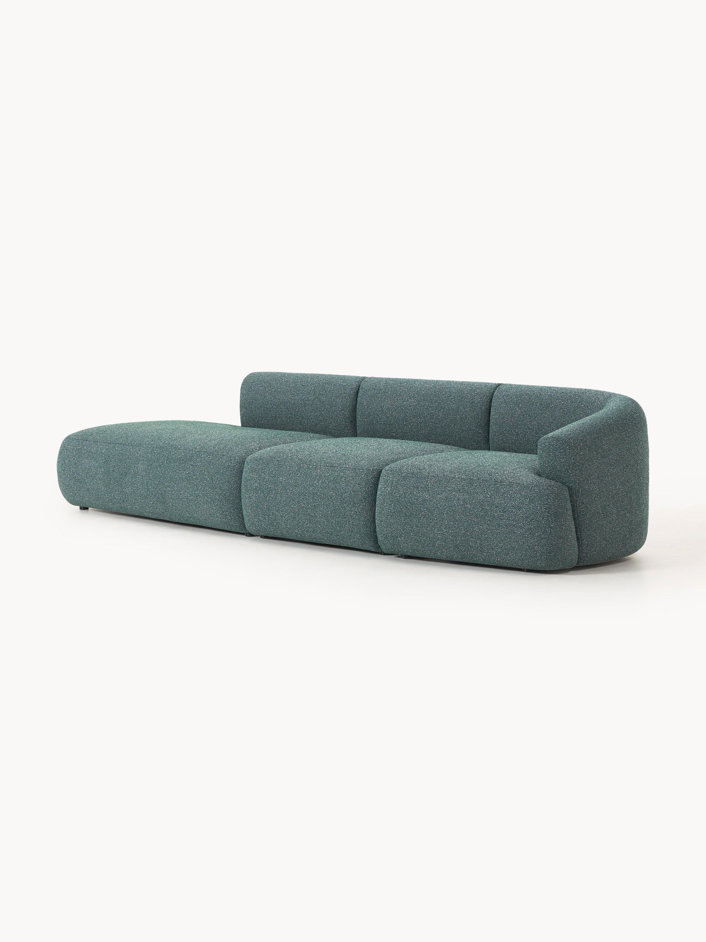 Warehamy Sofia Bouclé Modular Chaise (2-Seater)