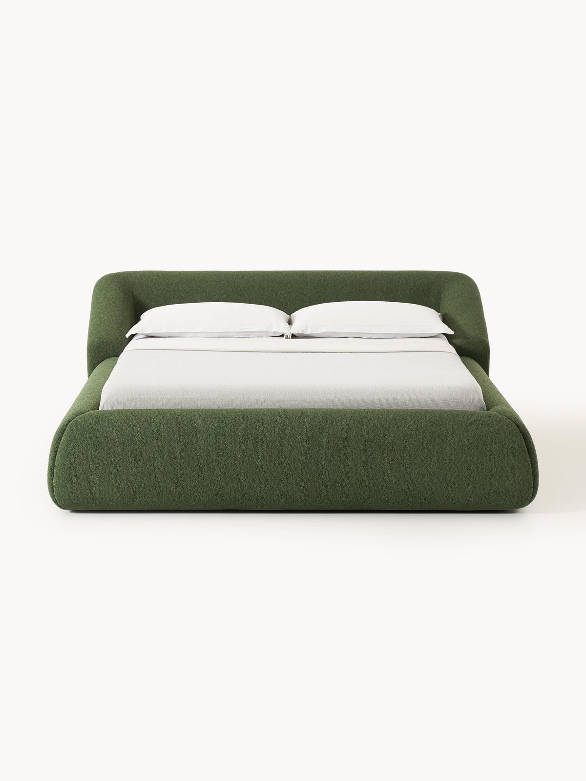 Warehamy Sofia Upholstered Bouclé Bed