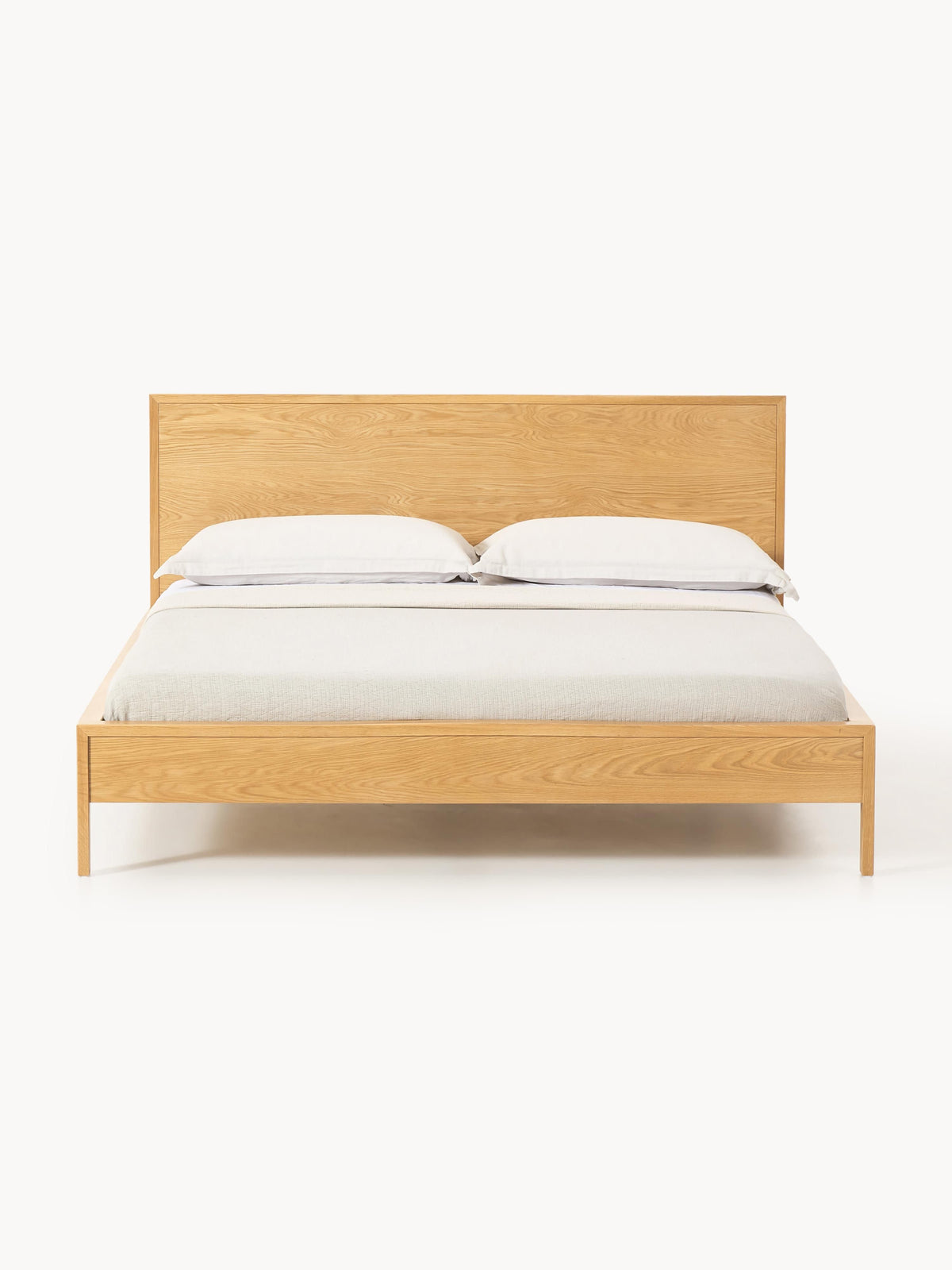 Warehamy Tammy Bed with Headboard (Wooden)