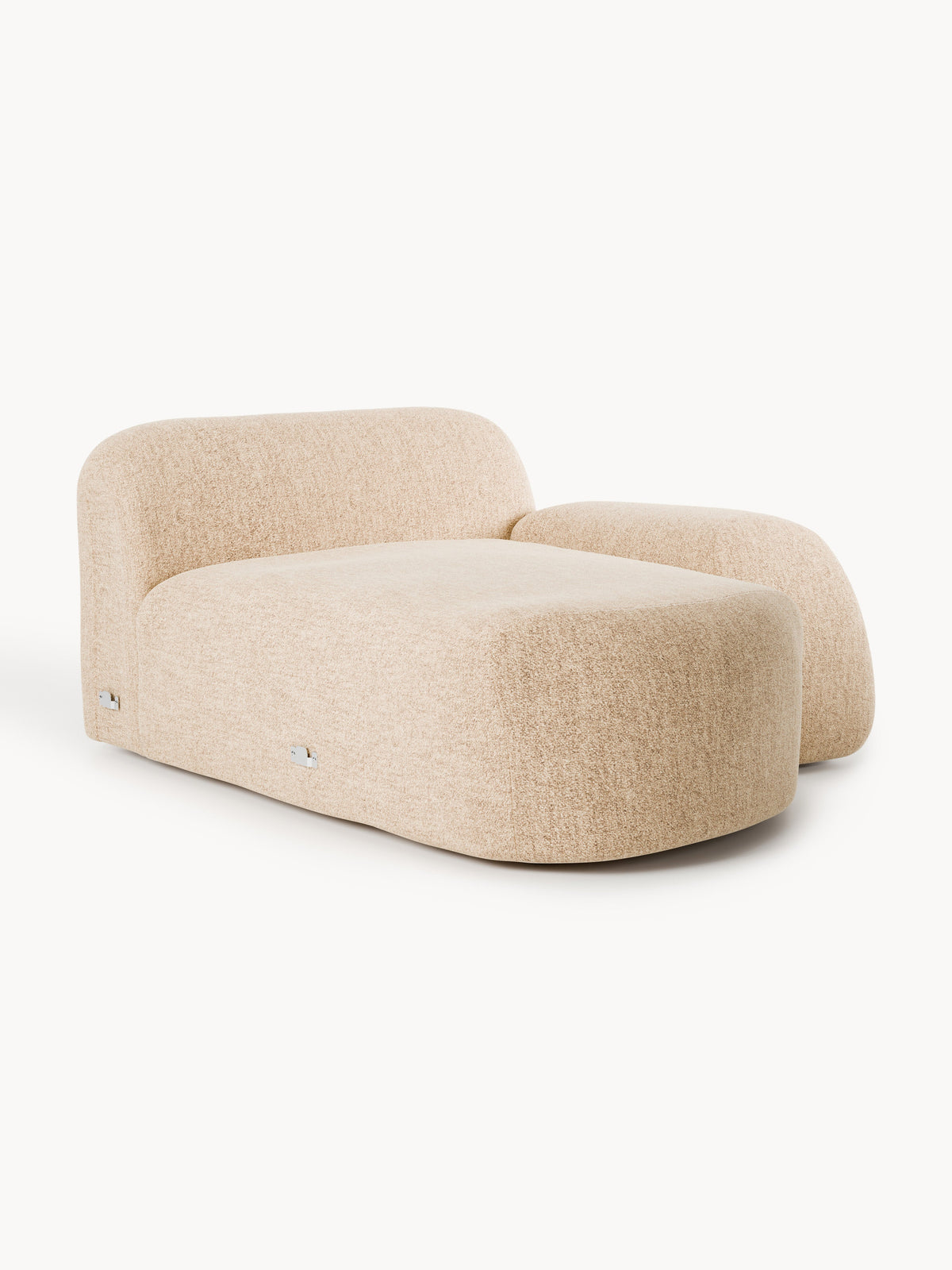 Warehamy Wolke Bouclé Chaise Corner Section