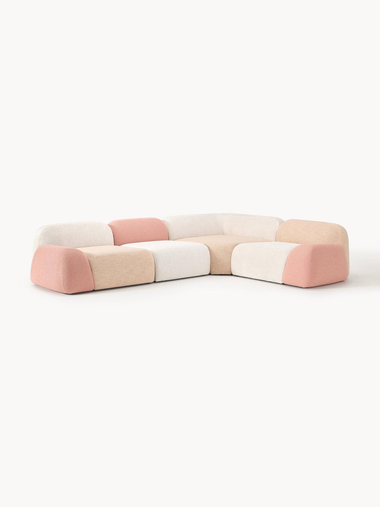 Warehamy Wolke Corner Sofa, Modular, Fuorisalone Edition (4-Seater)