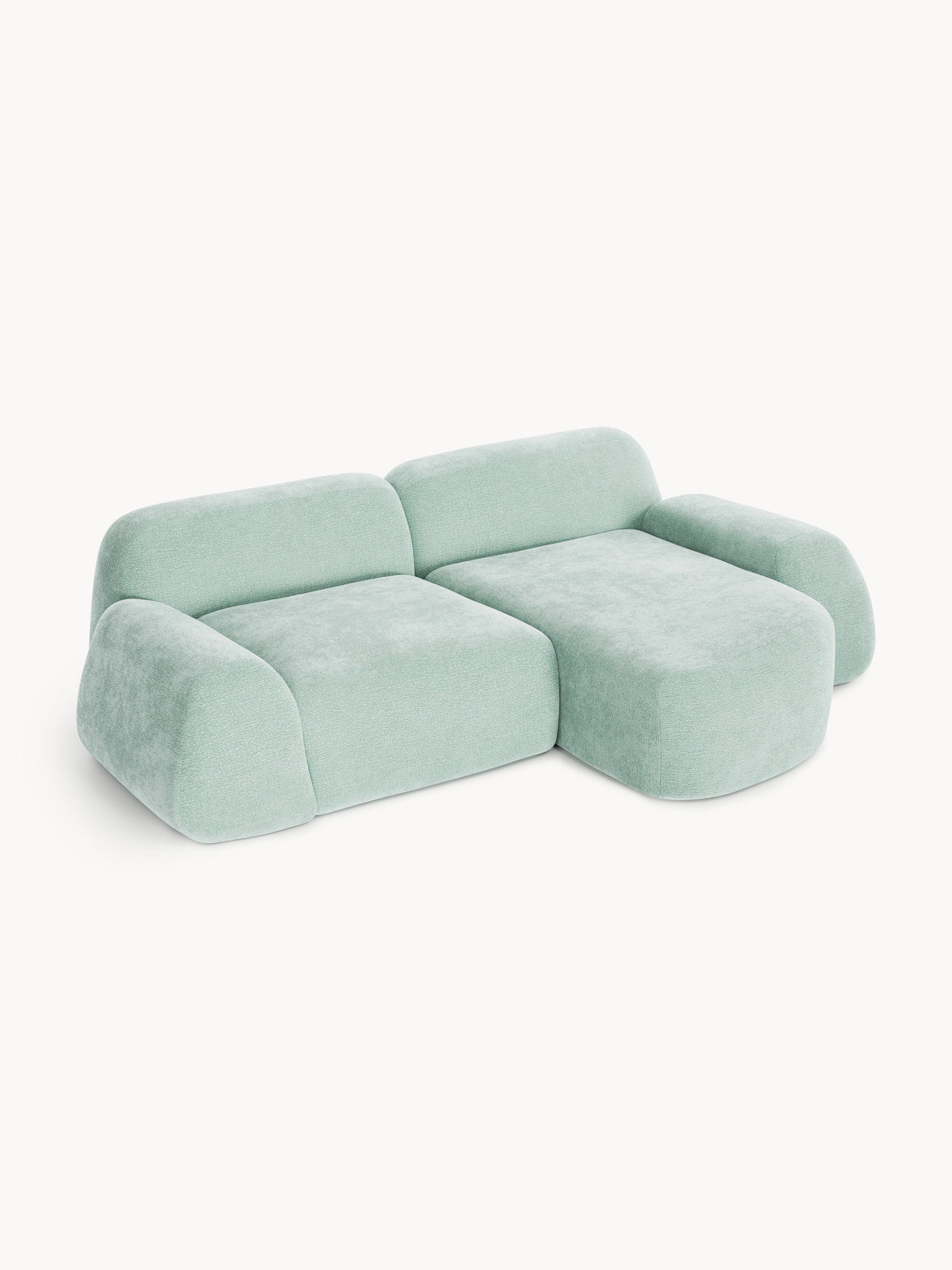Warehamy Wolke Modular Corner Sofa, 3-Seater