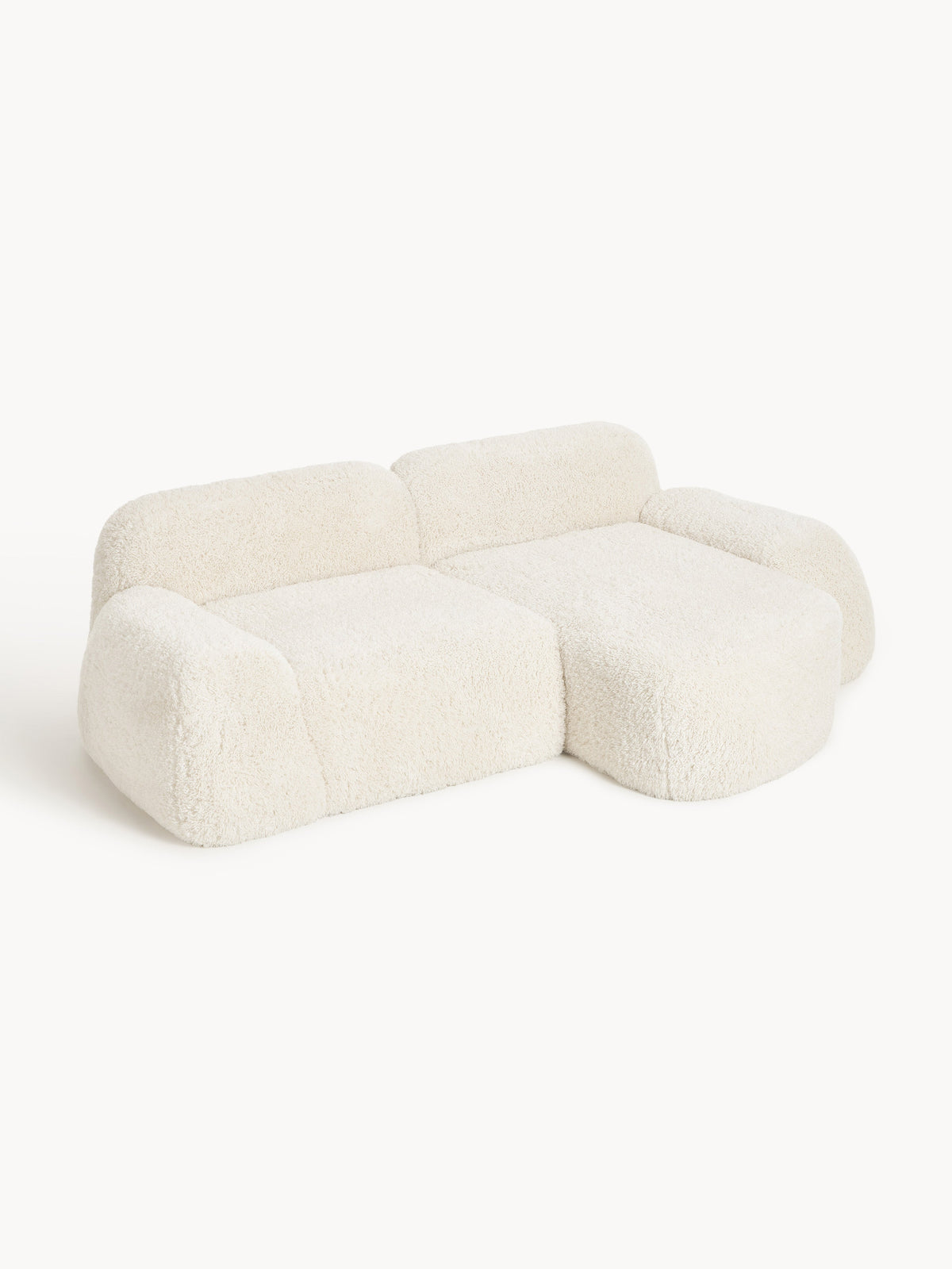 Warehamy Wolke Teddy Modular Corner Sofa (3-Seater)
