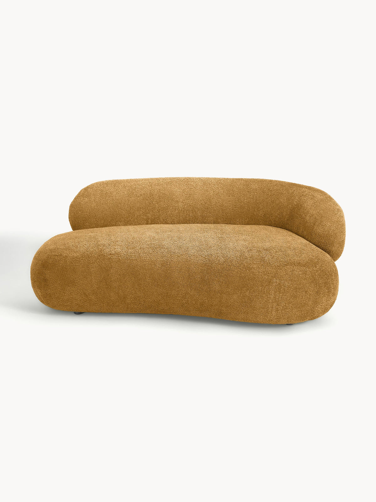 Warehamy Alba 2-Seater Teddy Bouclé Sofa