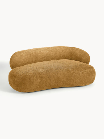 Warehamy Alba 2-Seater Teddy Bouclé Sofa