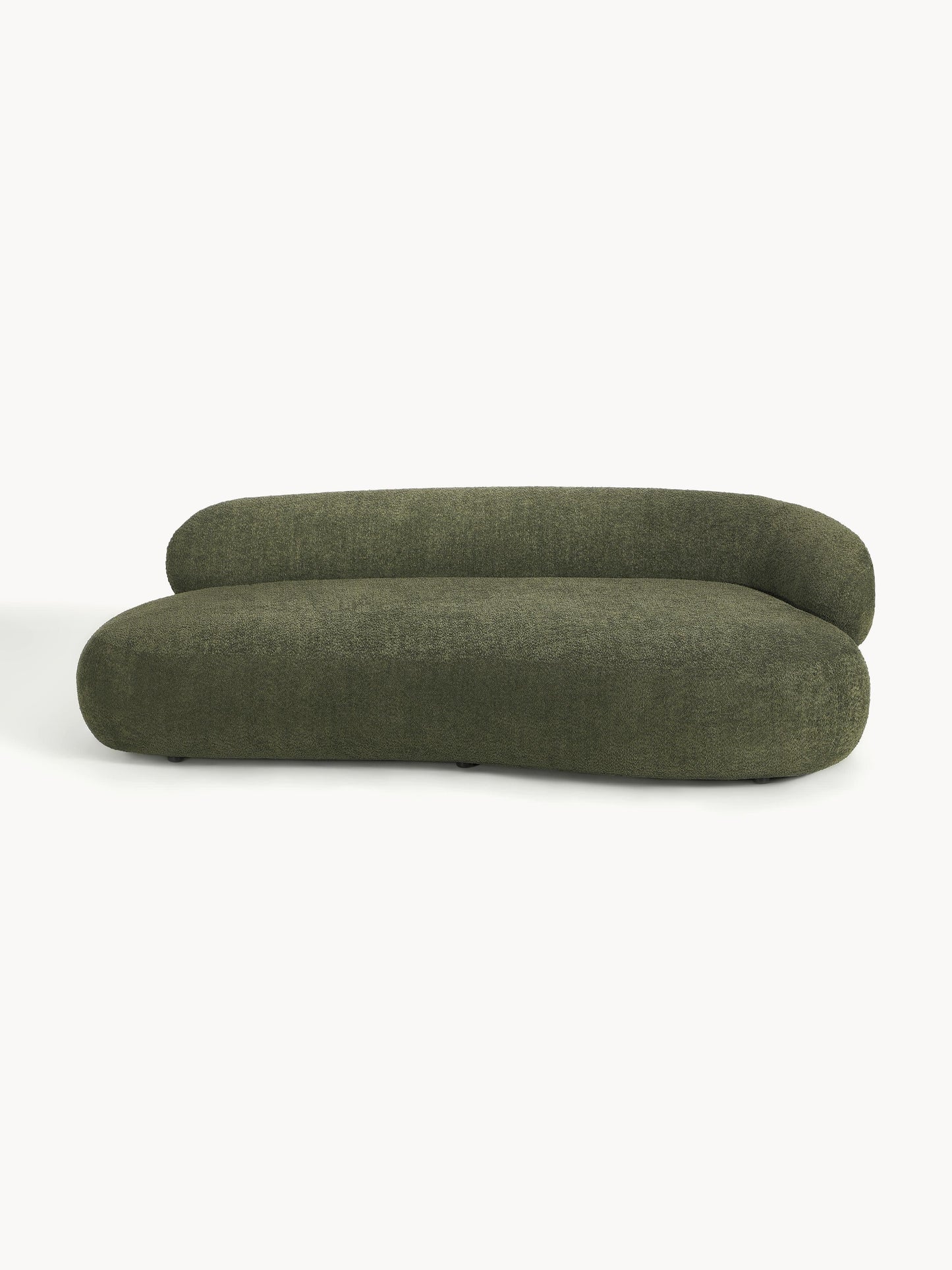 Warehamy Alba 3-Seater Teddy Bouclé Sofa