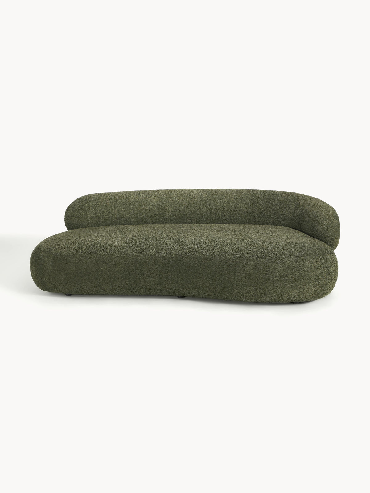 Warehamy Alba 3-Seater Teddy Bouclé Sofa