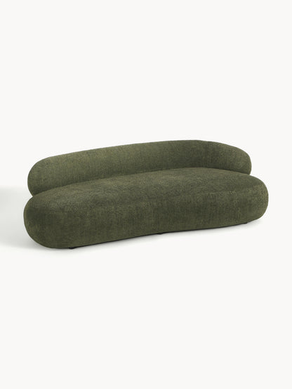 Warehamy Alba 3-Seater Teddy Bouclé Sofa