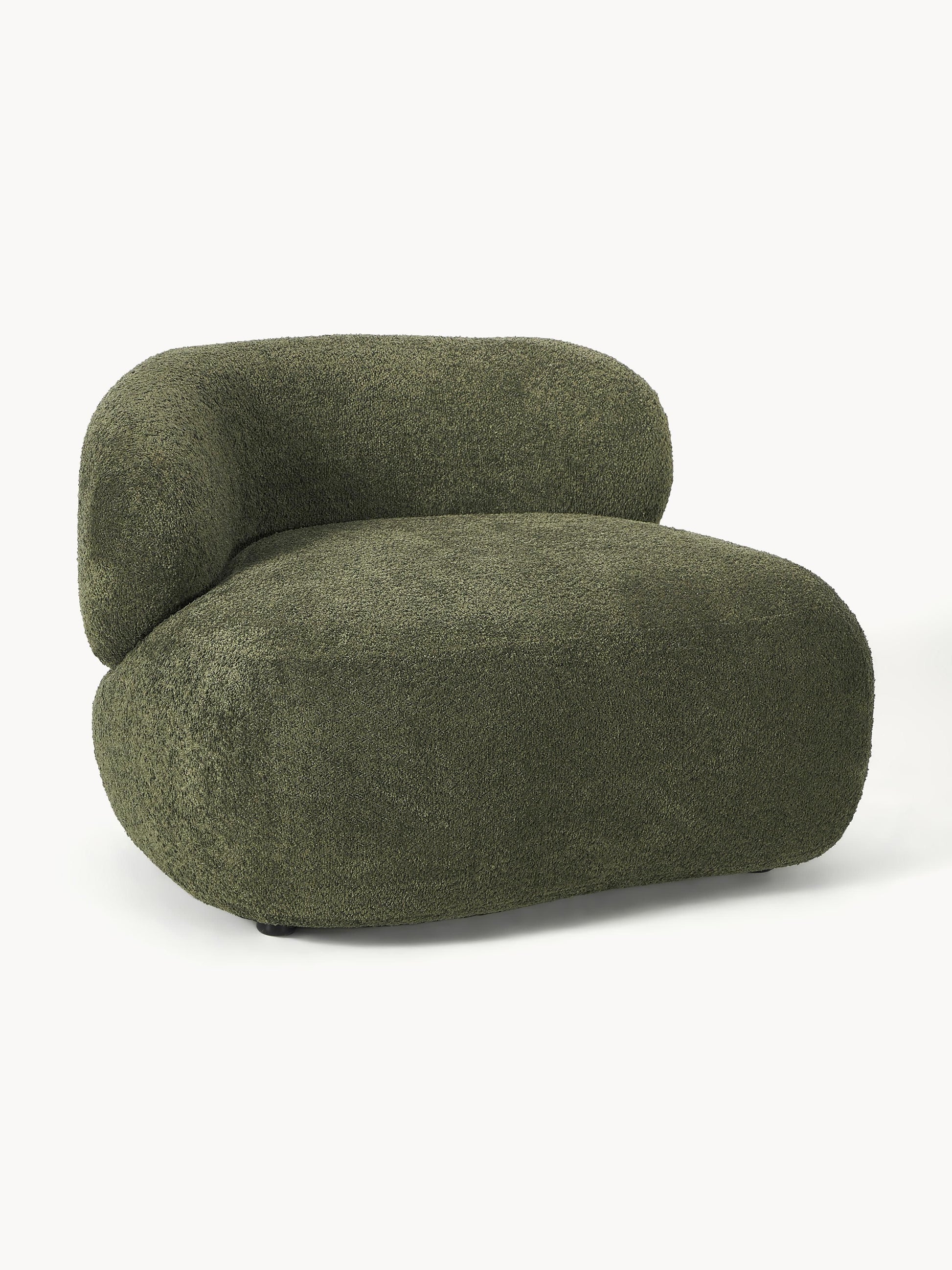 Warehamy Alba Teddy Bouclé Lounge Armchair