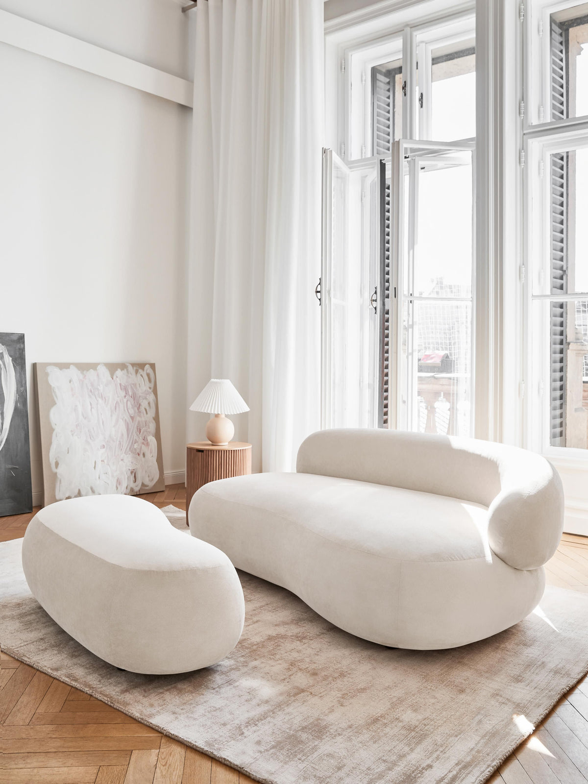 Warehamy Alba Three-Seater Sofa