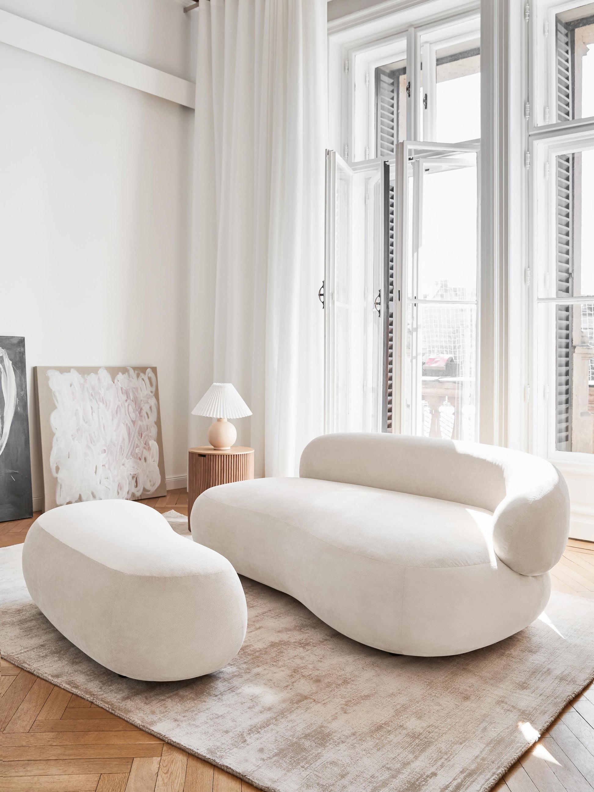 Warehamy Alba Three-Seater Sofa