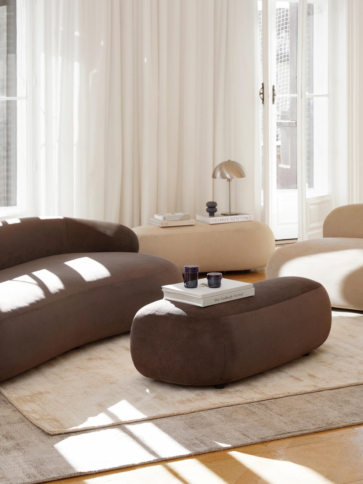 Warehamy Alba Two-Seater Sofa