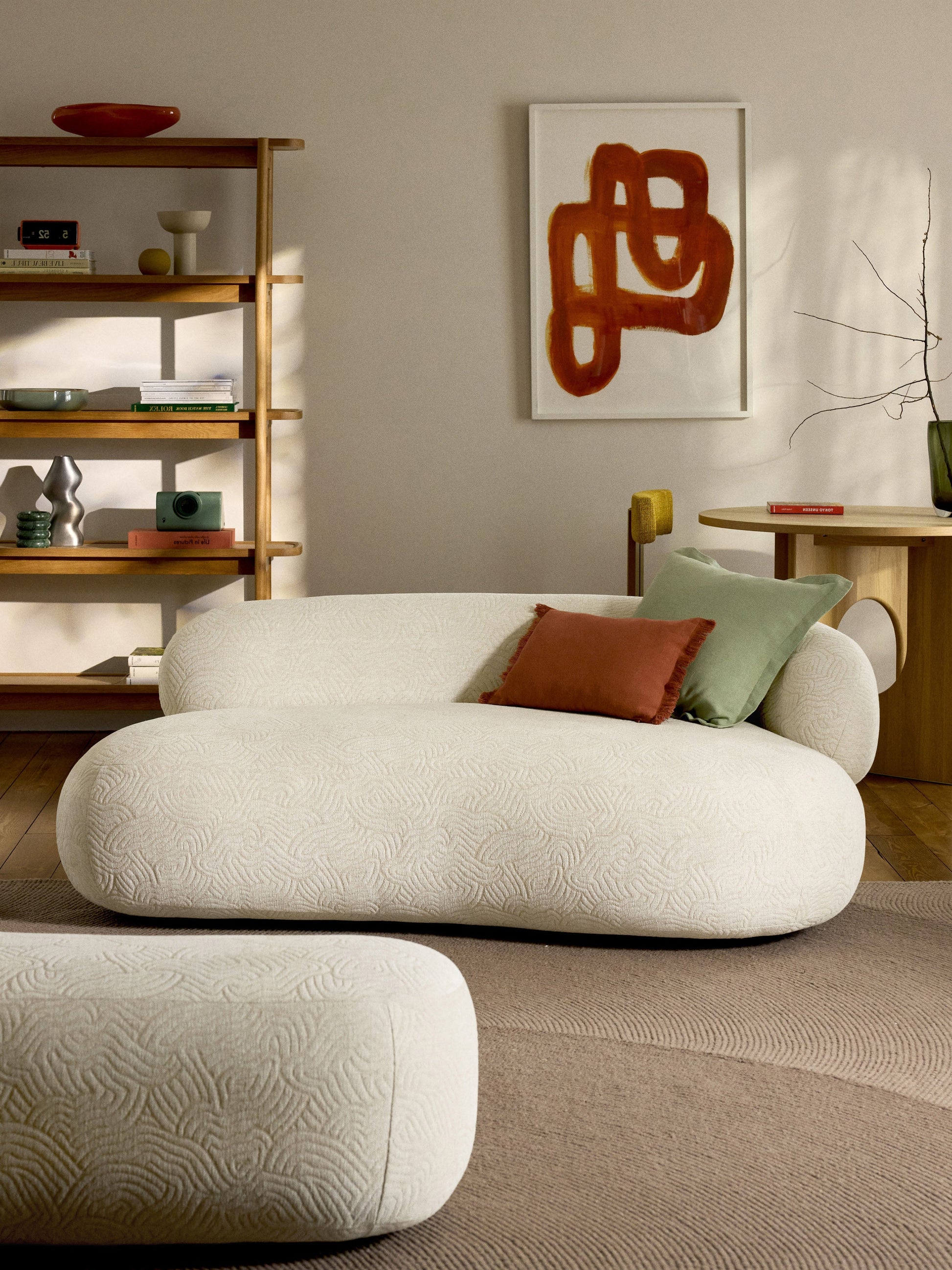 Warehamy Alba Two-Seater Sofa