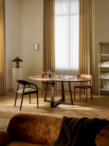 Warehamy Amella Dining Table, Oval, Available in Various Sizes