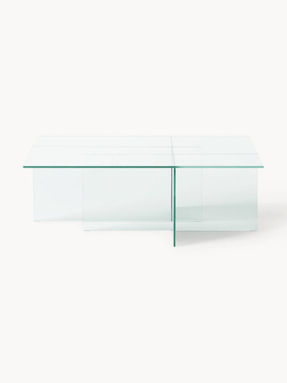 Warehamy Anouk Glass Coffee Table (W 102 cm)