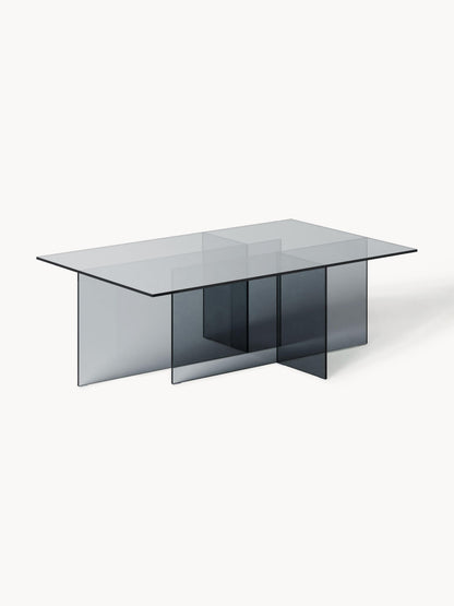 Warehamy Anouk Glass Coffee Table (W 102 cm)