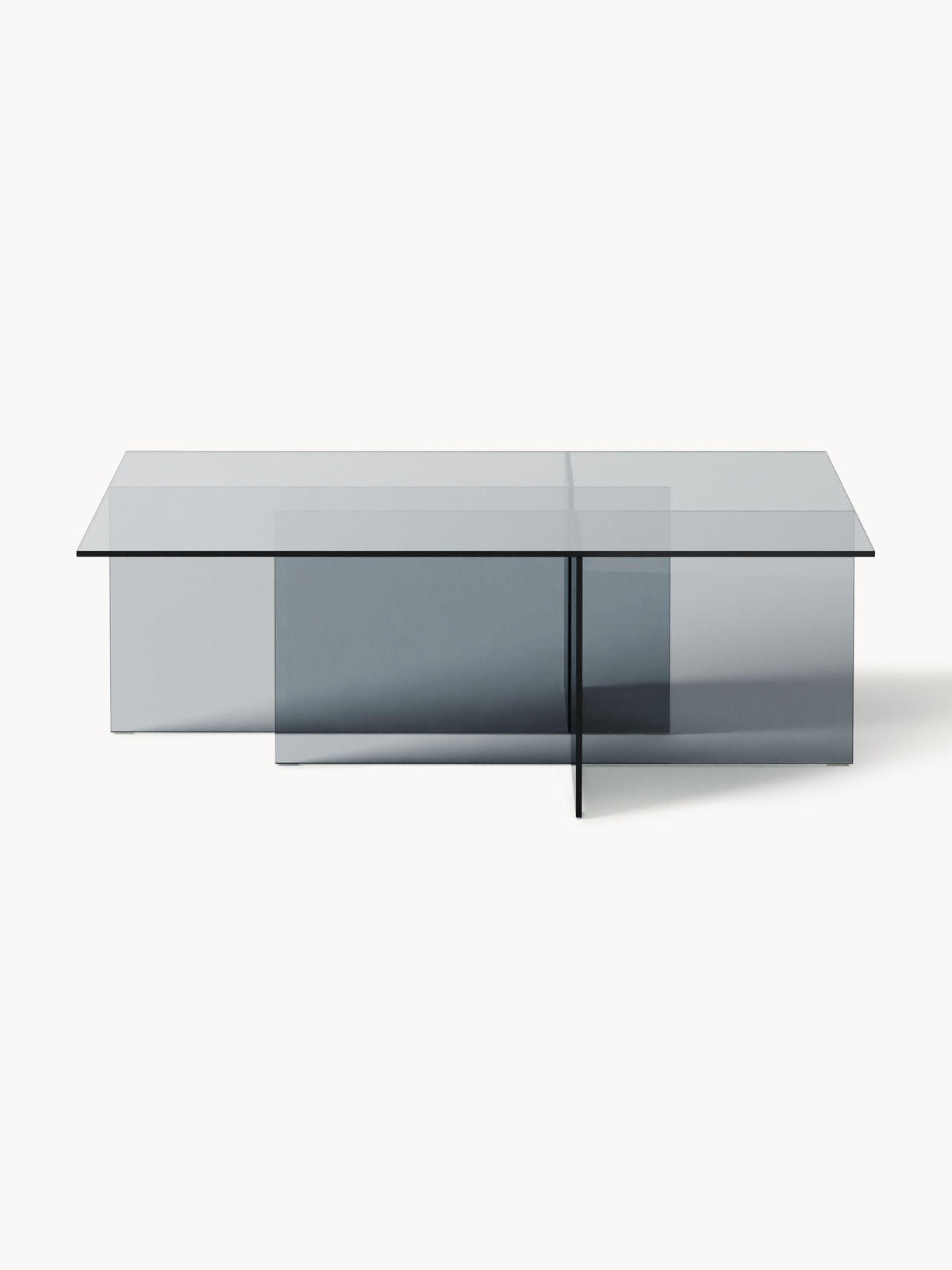 Warehamy Anouk Glass Coffee Table (W 102 cm)