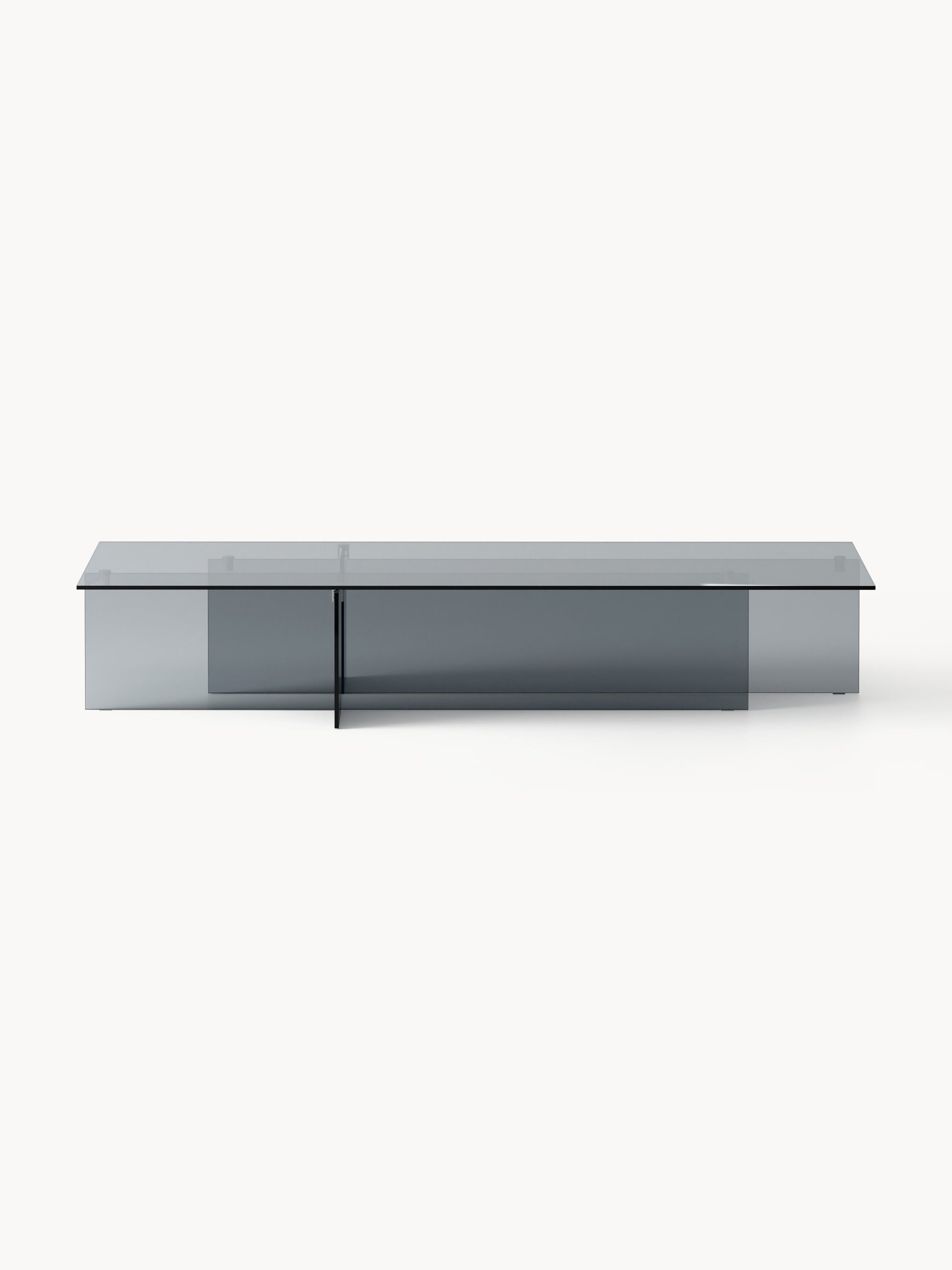 Warehamy Anouk Large Glass Coffee Table (W 160 cm)