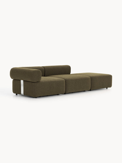 Warehamy Anton Bouclé Modular Ottoman