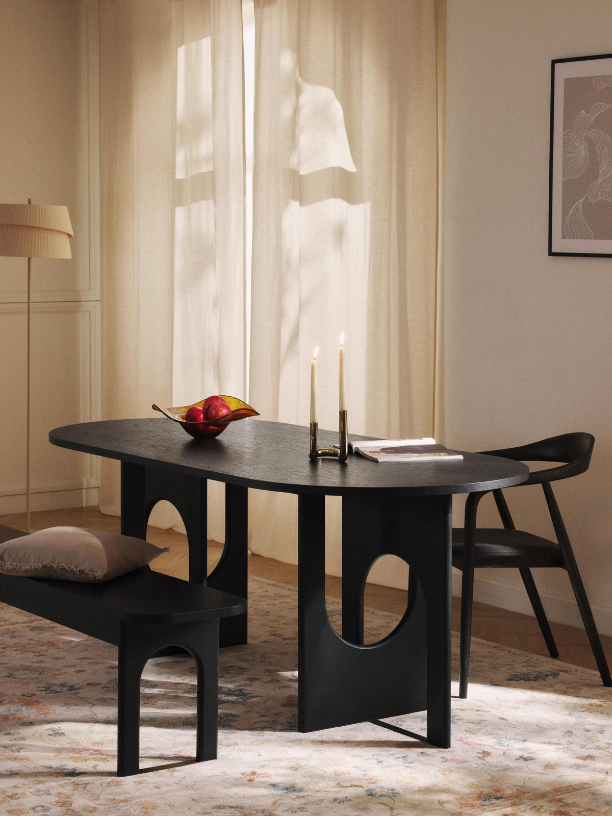 Warehamy Apollo Dining Table, Oval, Available in Various Sizes