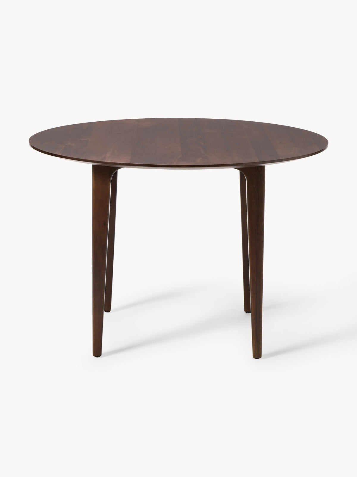 Warehamy Archie Mango Wood Round Dining Table, Ø 110 cm