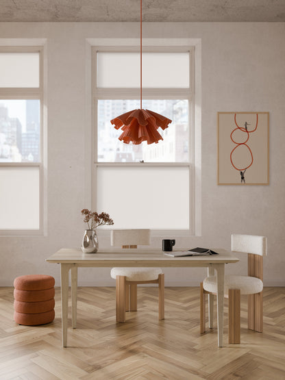 Warehamy Archie Oak Dining Table, Available in Various Sizes