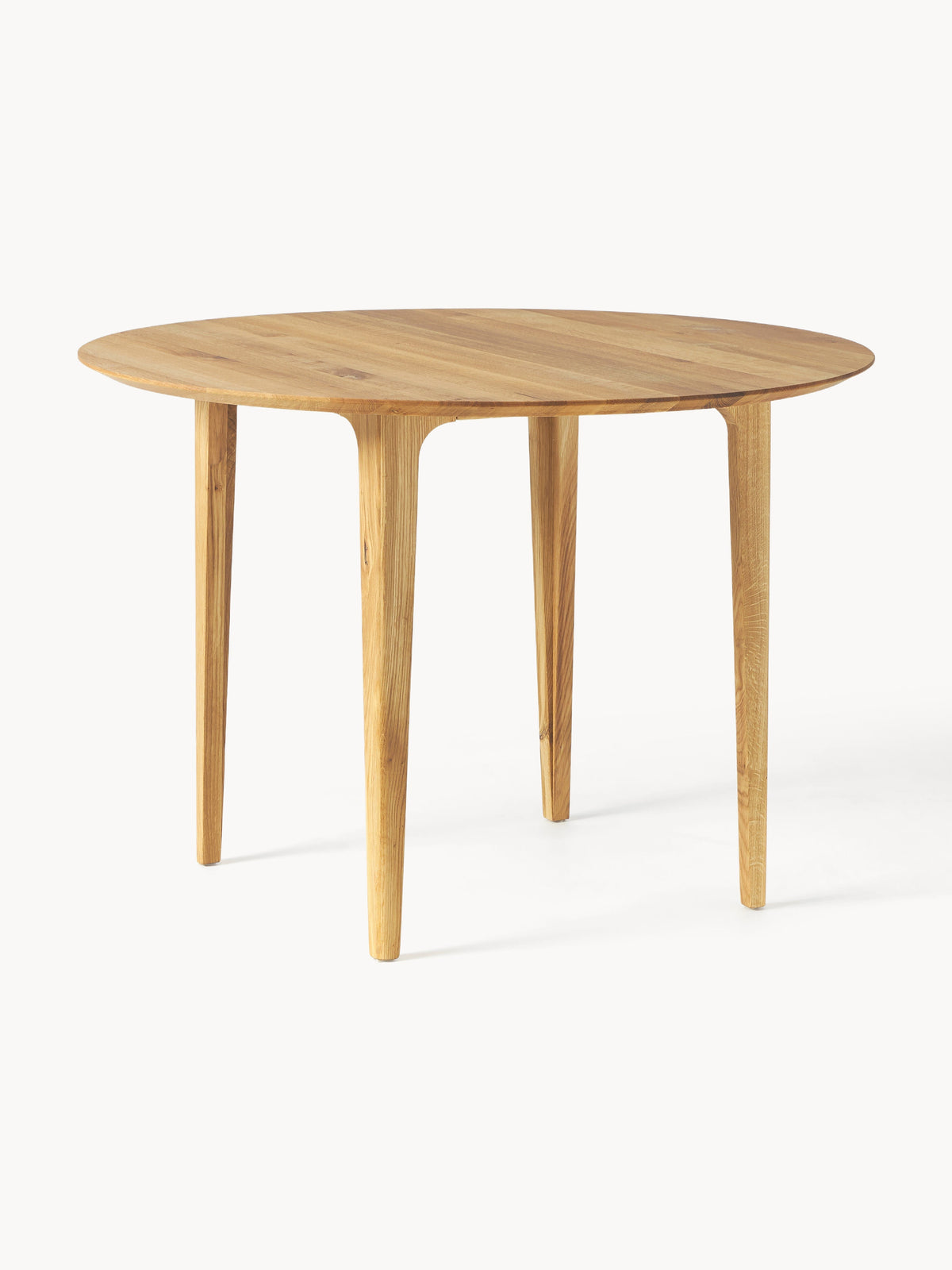 Warehamy Archie Oak Round Dining Table, Ø 110 cm