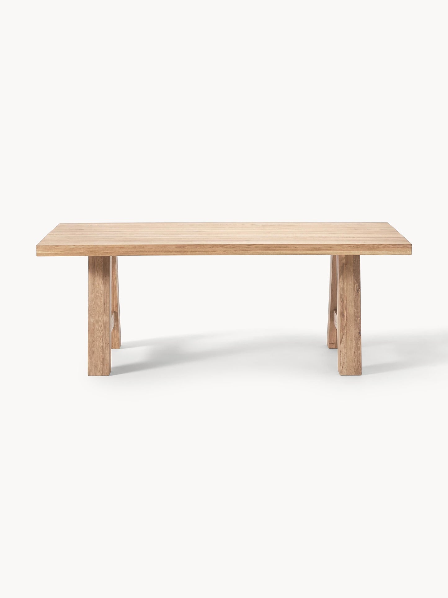 Warehamy Ashton Oak Dining Table, Available in Various Sizes