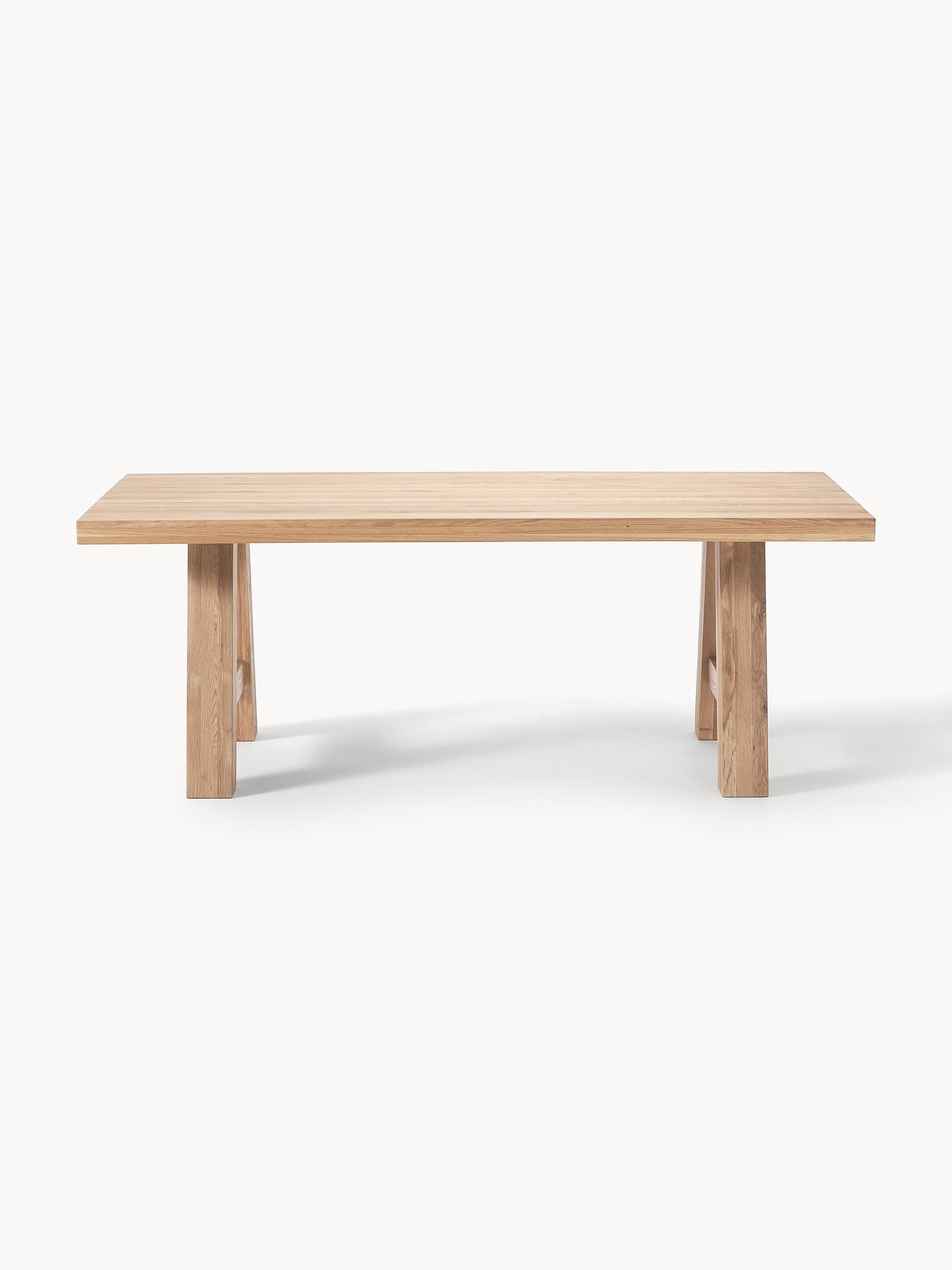 Warehamy Ashton Oak Dining Table, Available in Various Sizes
