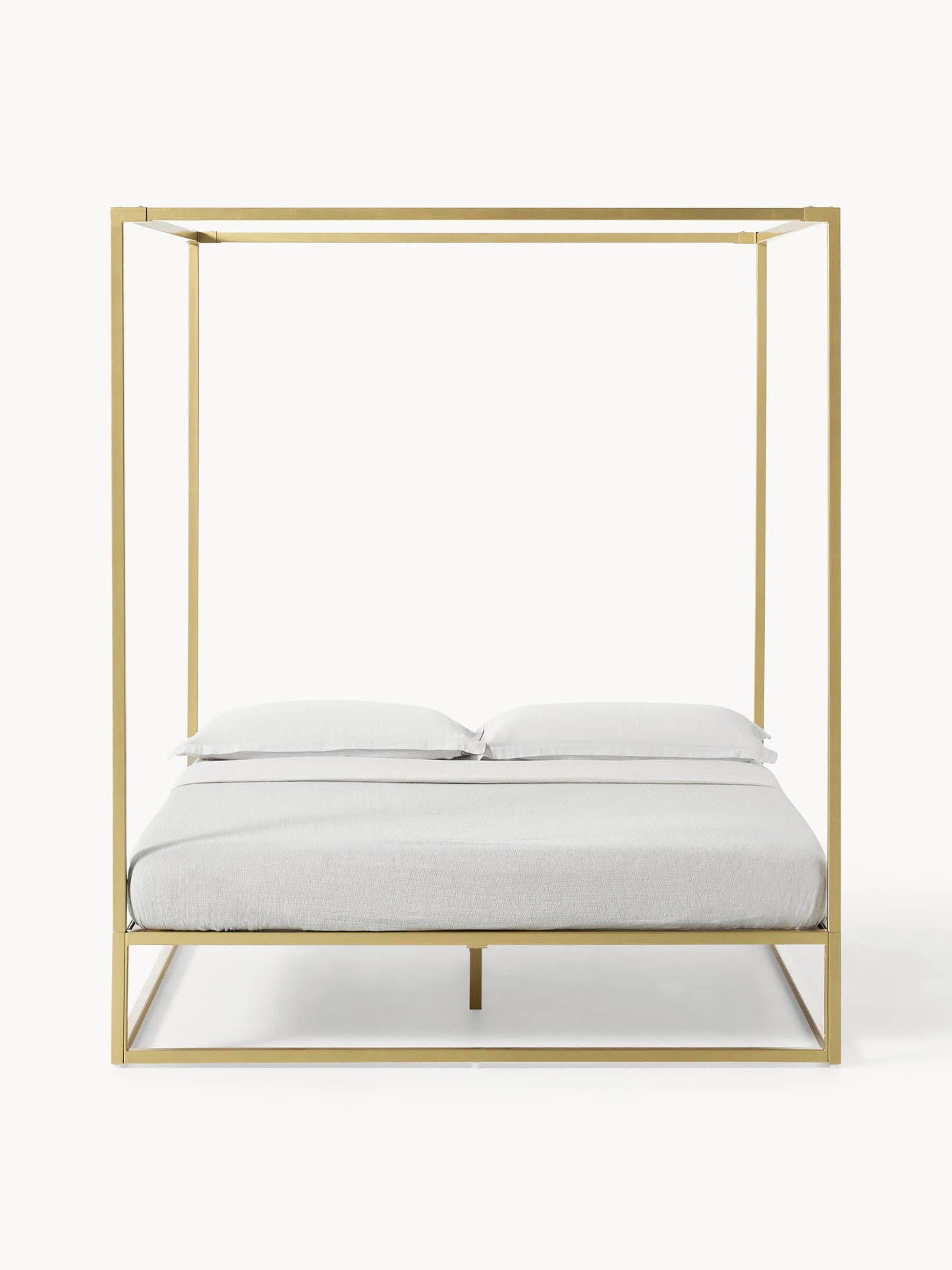 Warehamy Belle Bed in Metal, Four-Poster
