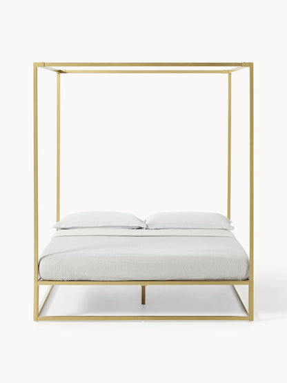 Warehamy Belle Bed in Metal, Four-Poster