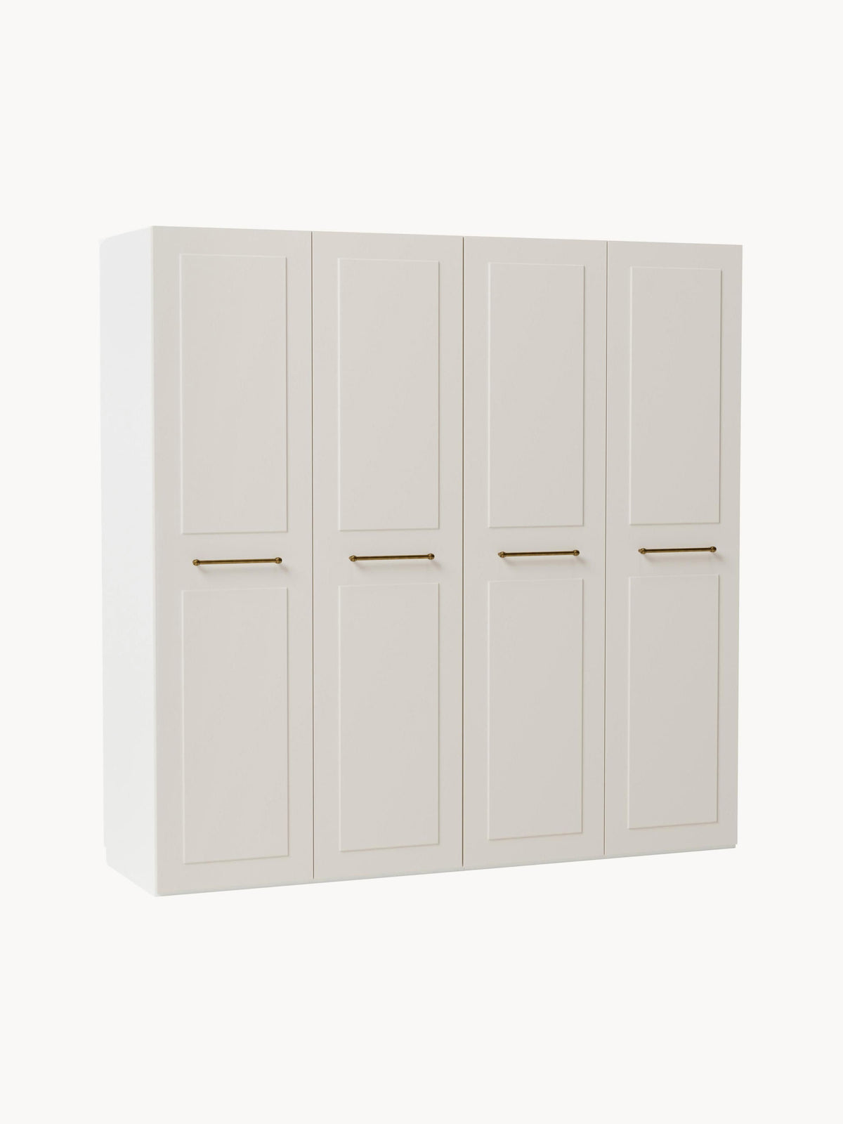 Warehamy Charlotte Hinged-Door Modular Wardrobe, 200 cm Wide, in Various Sizes