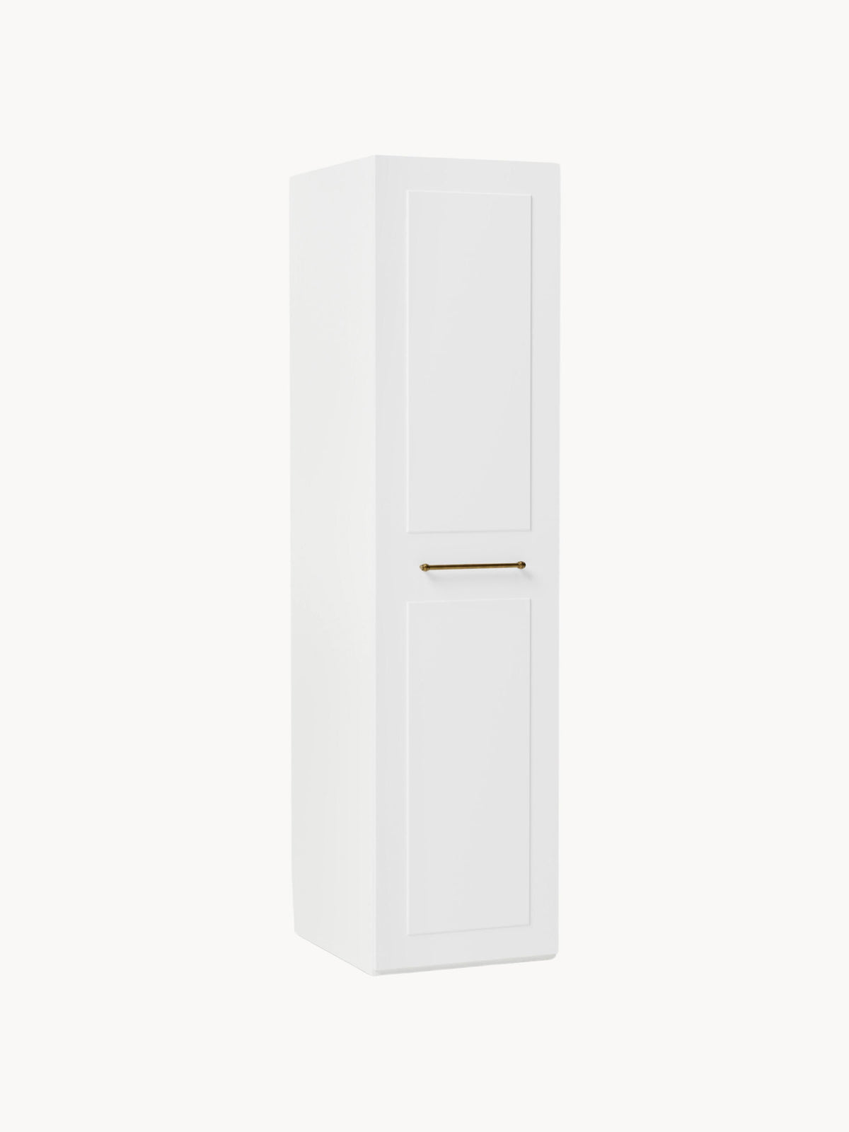 Warehamy Charlotte Hinged-Door Modular Wardrobe, 50 cm Wide, in Various Sizes