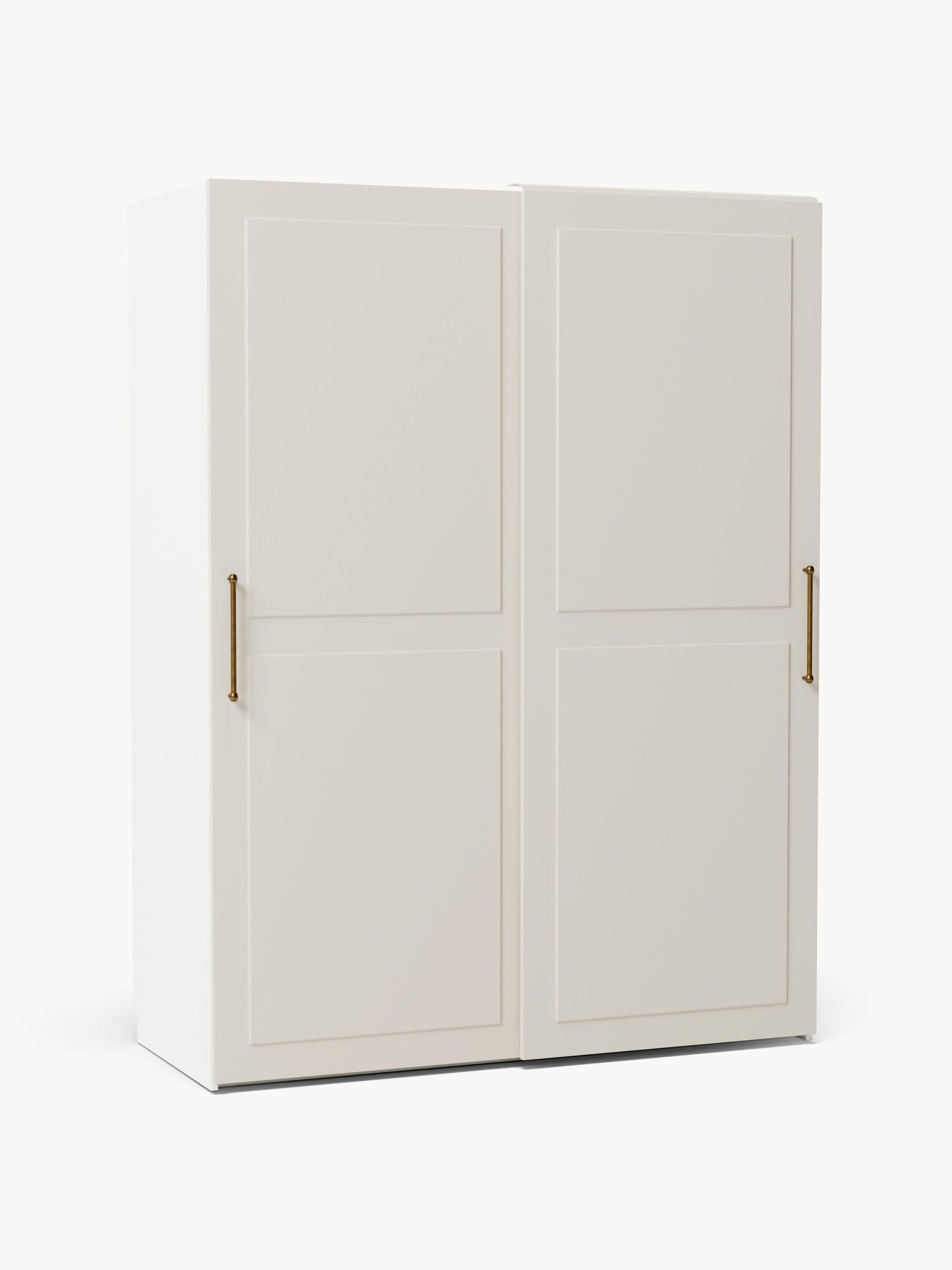 Warehamy Charlotte Sliding-Door Modular Wardrobe, 150 cm Wide, in Various Sizes