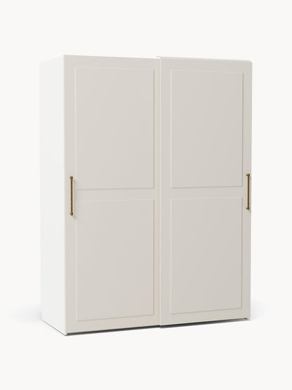 Warehamy Charlotte Sliding-Door Modular Wardrobe, 150 cm Wide, in Various Sizes
