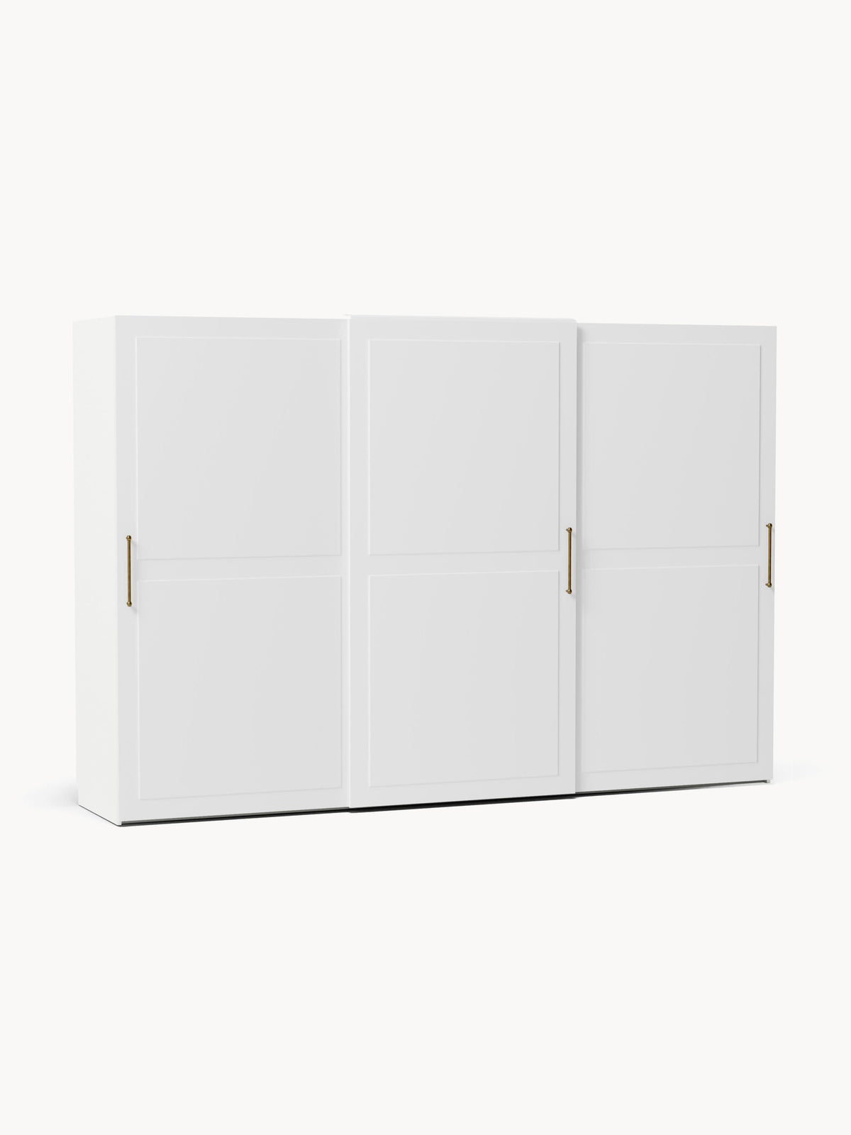 Warehamy Charlotte Sliding-Door Modular Wardrobe, 300 cm Wide, in Various Sizes