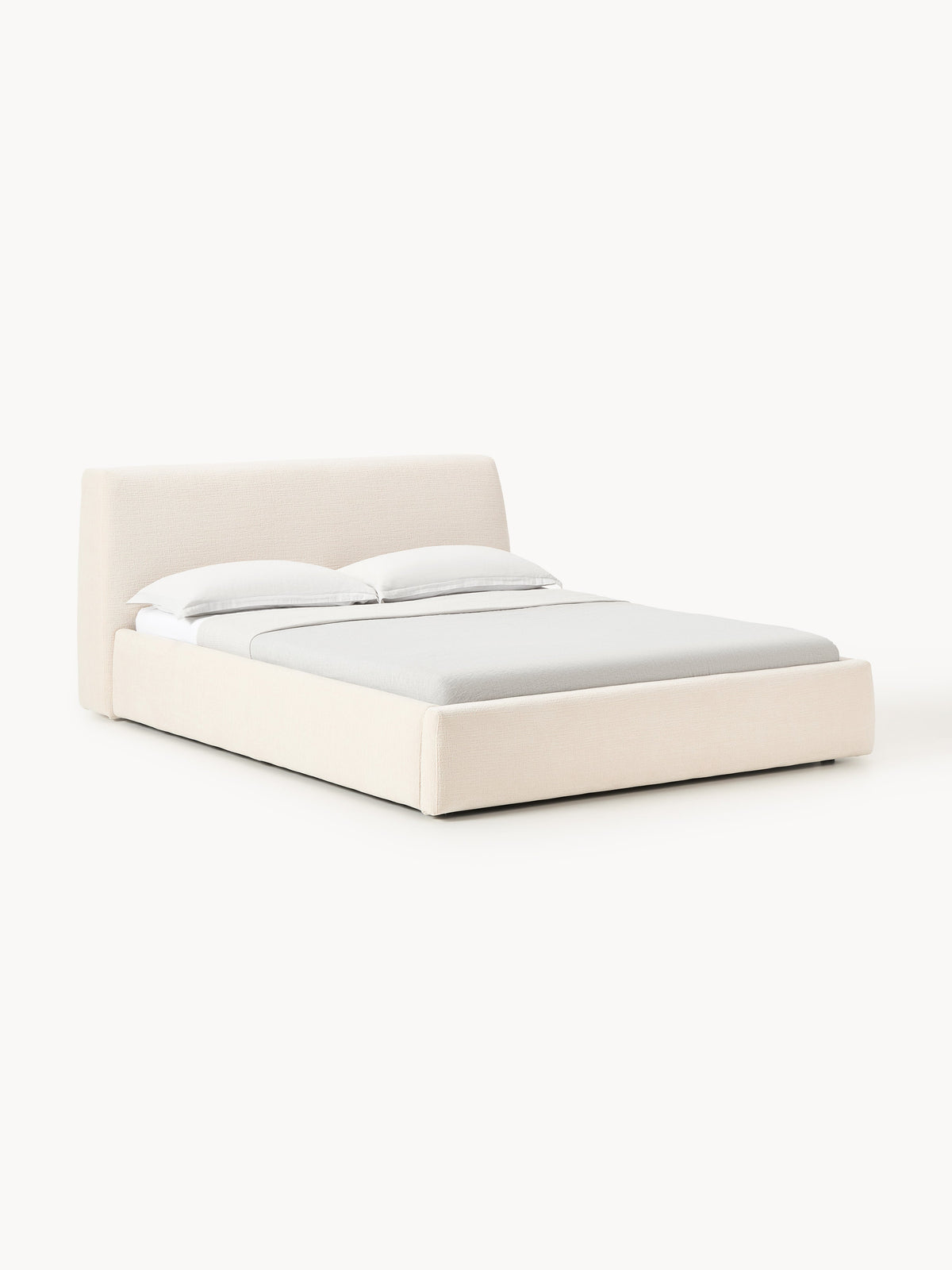 Warehamy Cloud Bed, Upholstered, with Storage