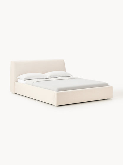 Warehamy Cloud Bed, Upholstered, with Storage