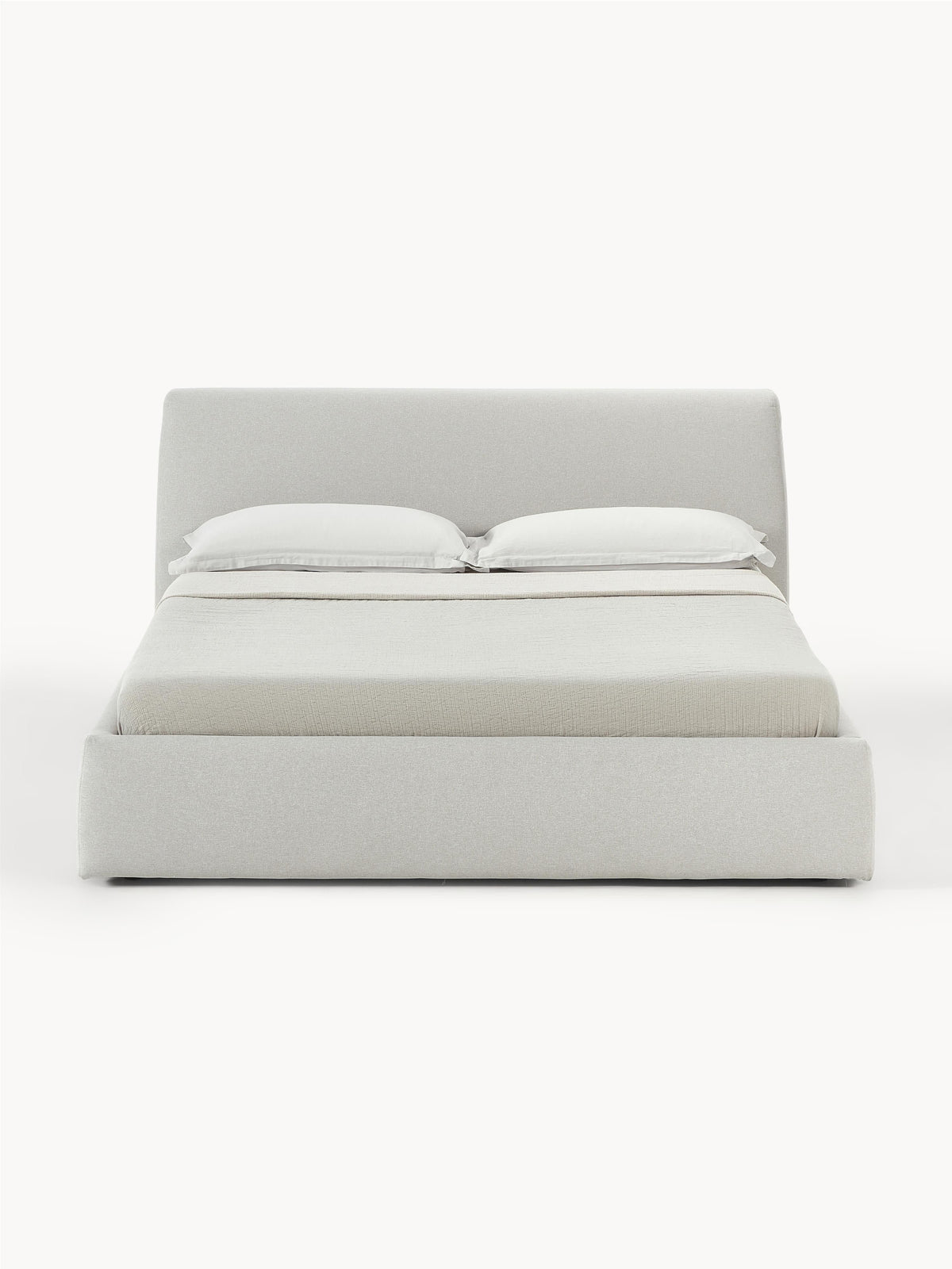 Warehamy Cloud Bed, Upholstered, with Storage